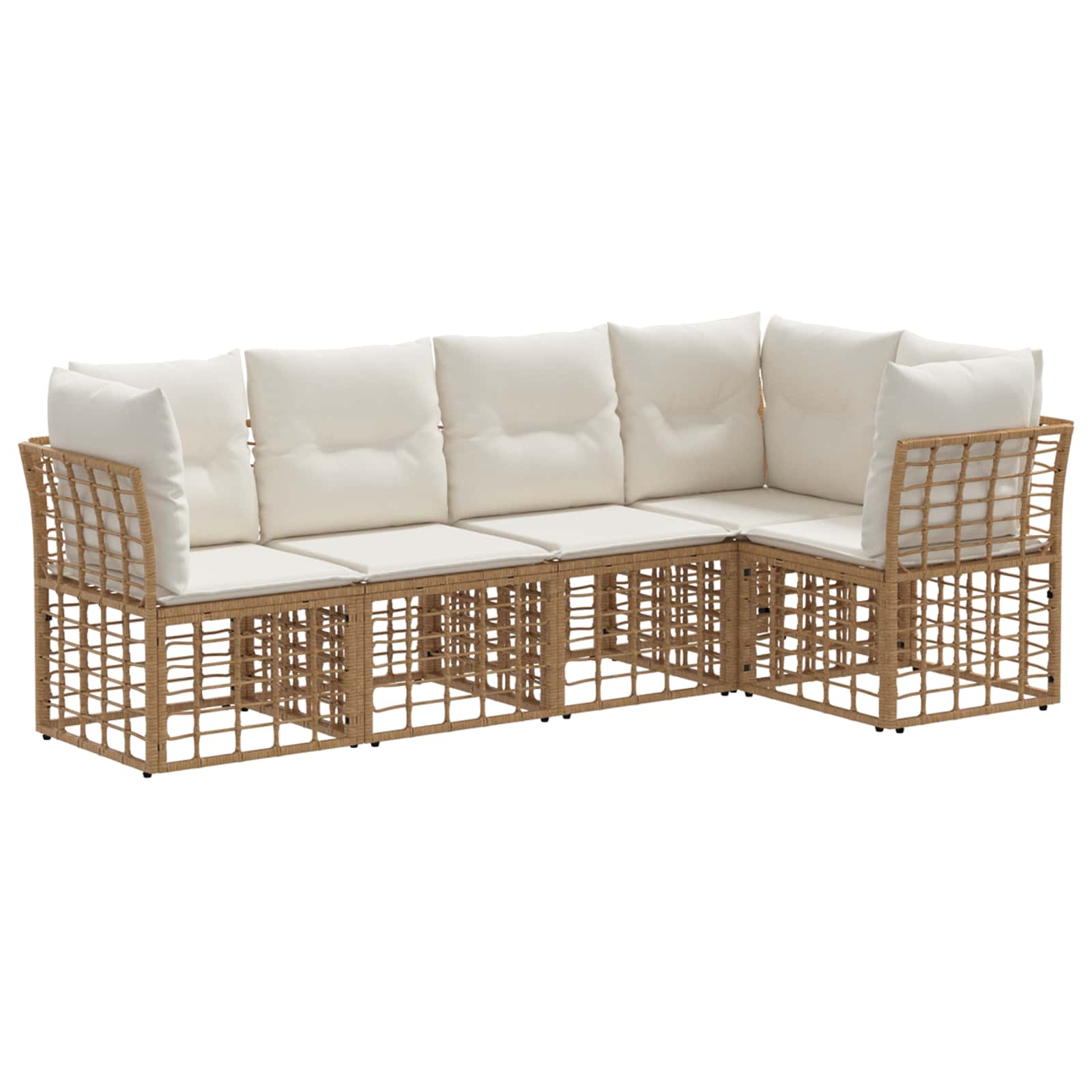 Ensemble de canapés d'extérieur Naturel Polyester - XIOS