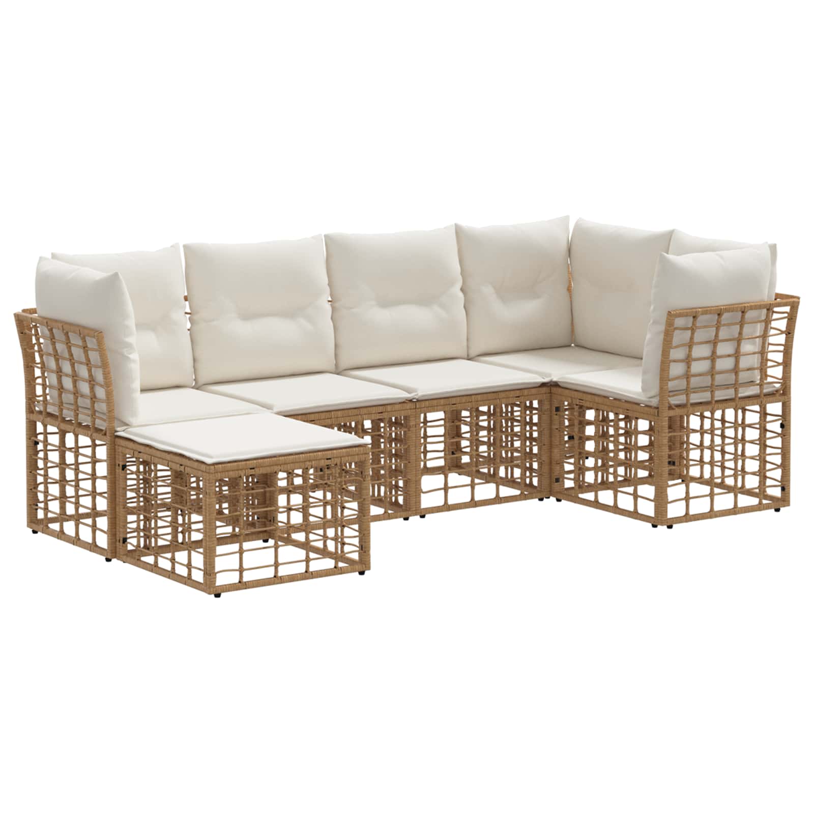 Ensemble de canapés d'extérieur Naturel Polyester - XIOS