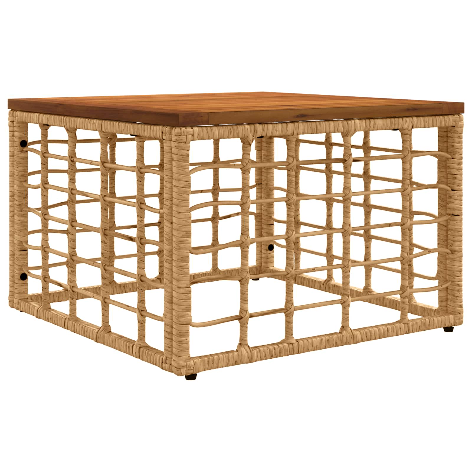 Ensemble de canapés d'extérieur 7 pcs Blanc Naturel et Crème - XIOS