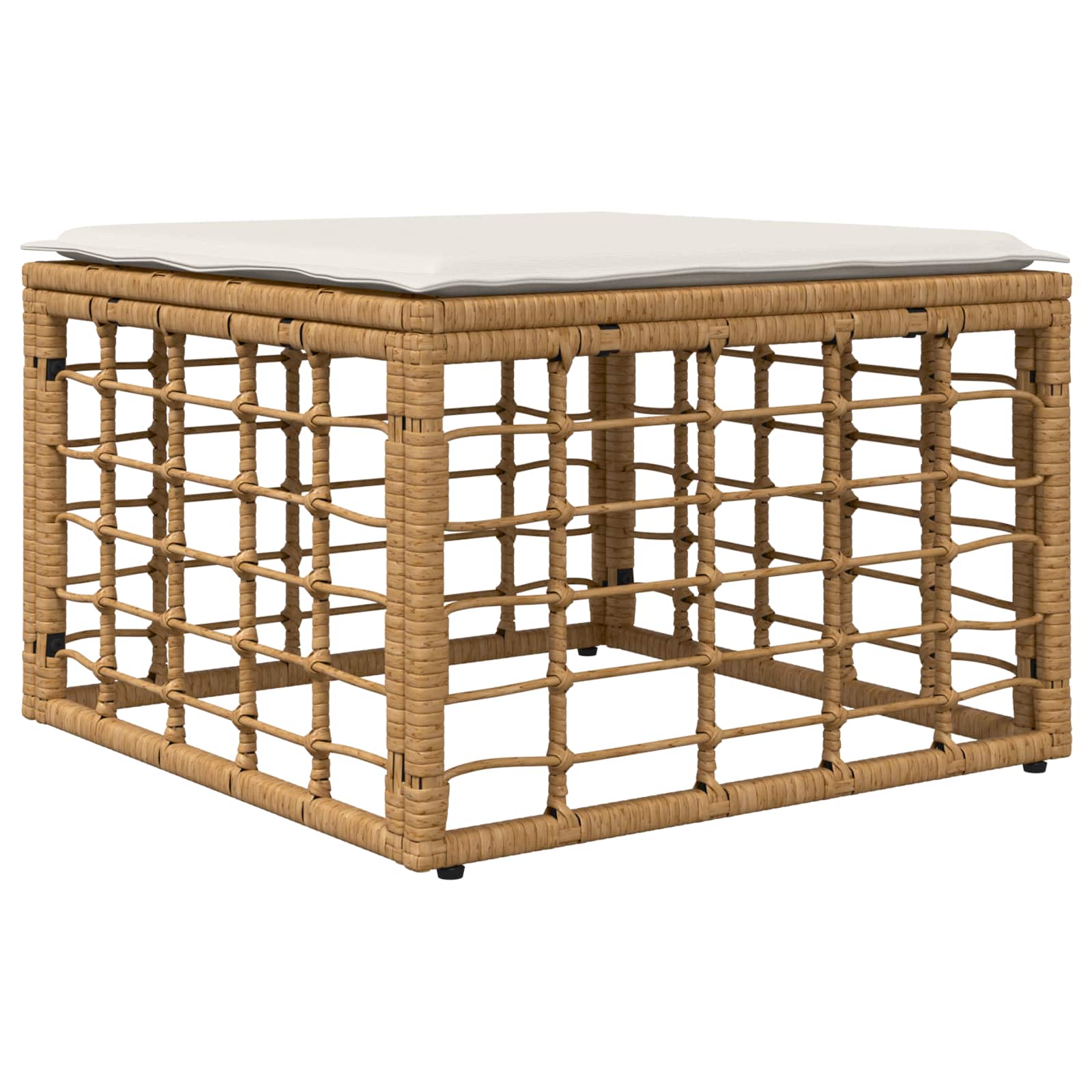 Ensemble de canapés d'extérieur 6 pcs Blanc Naturel et Crème - XIOS