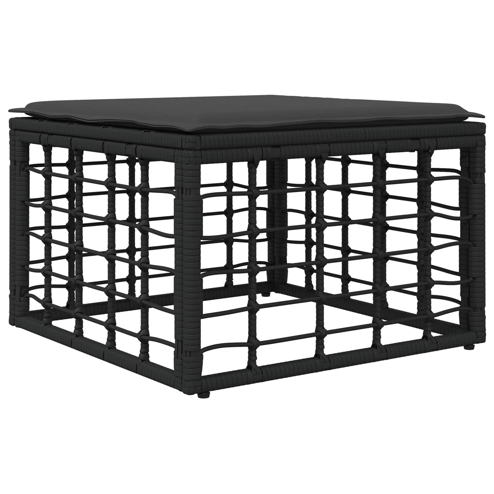 Ensemble de canapés d'extérieur 7 pcs Noir et Gris foncé - XIOS