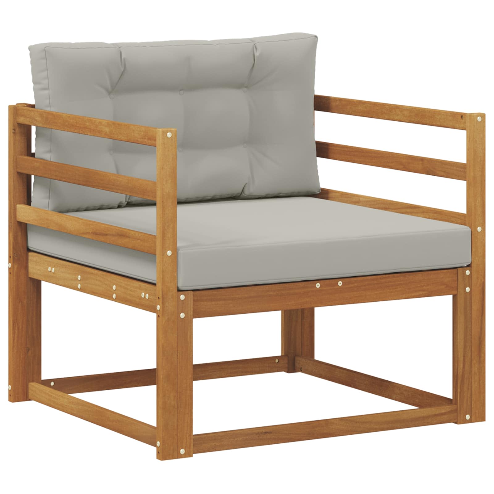 Sofa de milieu extérieur Bois d'Acacia Massif Naturel - XIOS