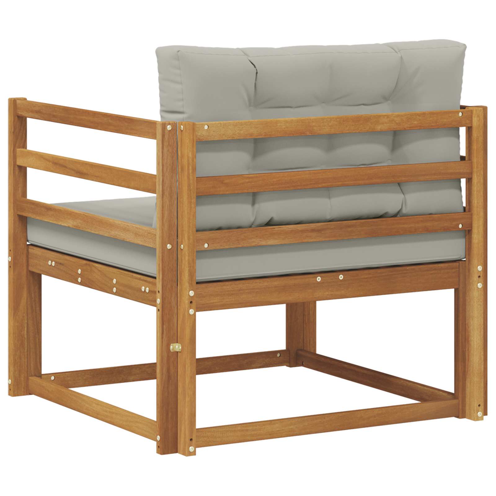 Sofa de milieu extérieur Bois d'Acacia Massif Naturel - XIOS