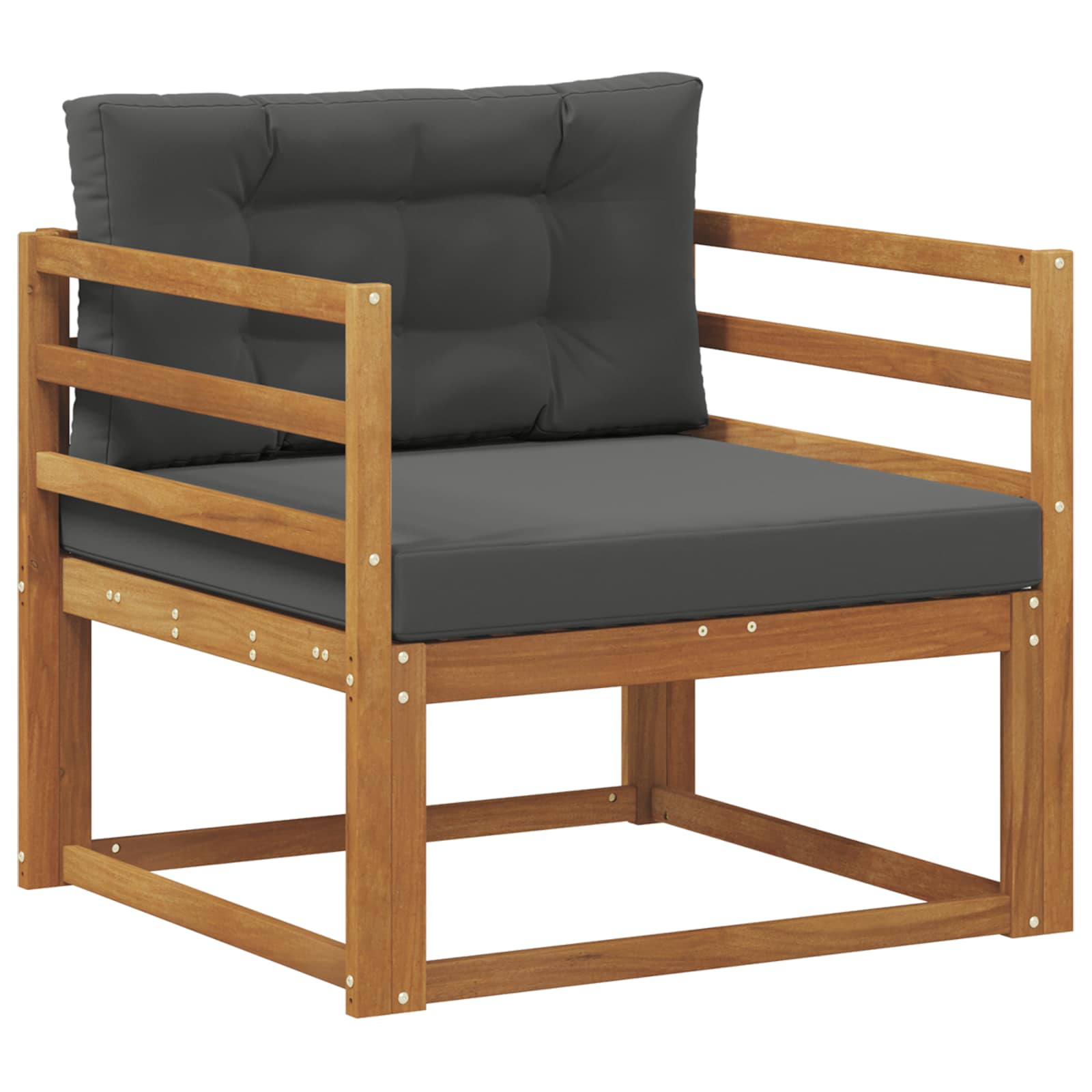 Sofa de milieu extérieur Bois d'Acacia Massif Naturel - XIOS
