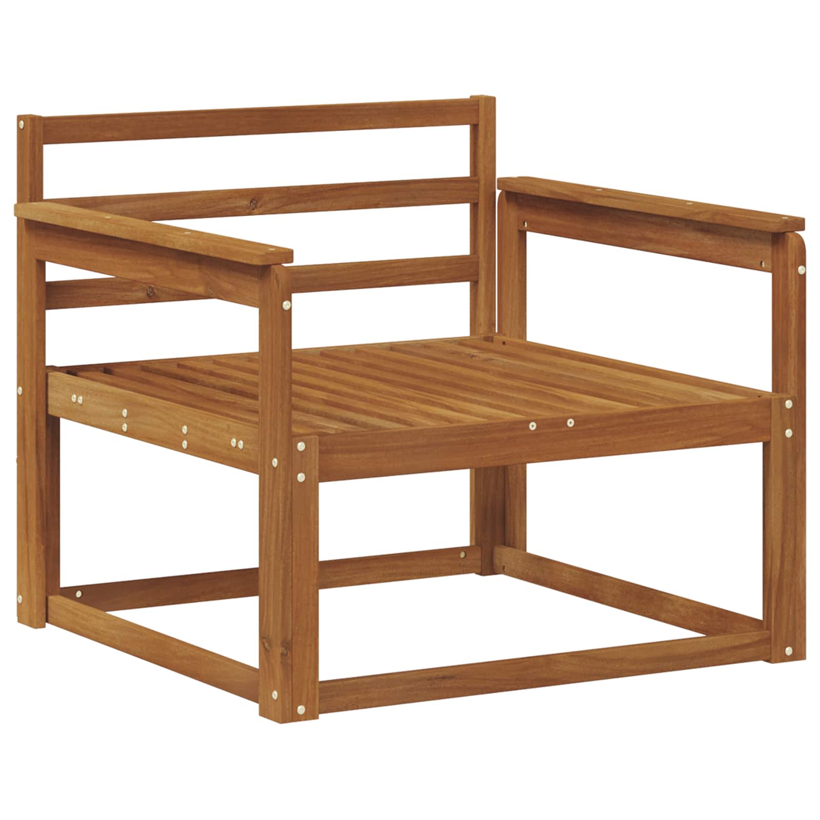 Sofa de milieu extérieur Bois d'Acacia Massif Naturel - XIOS