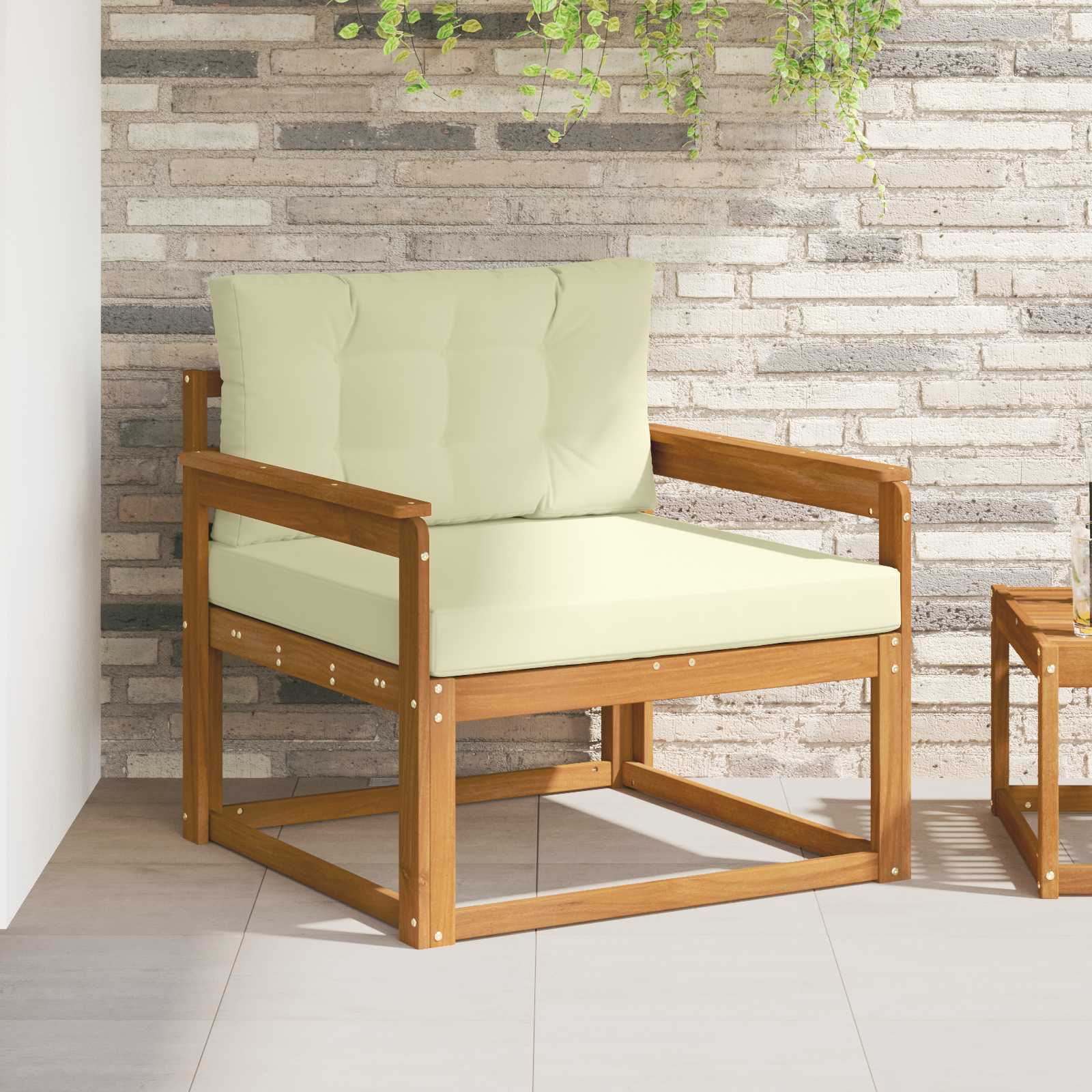 Sofa de milieu extérieur Bois d'Acacia Massif Naturel - XIOS