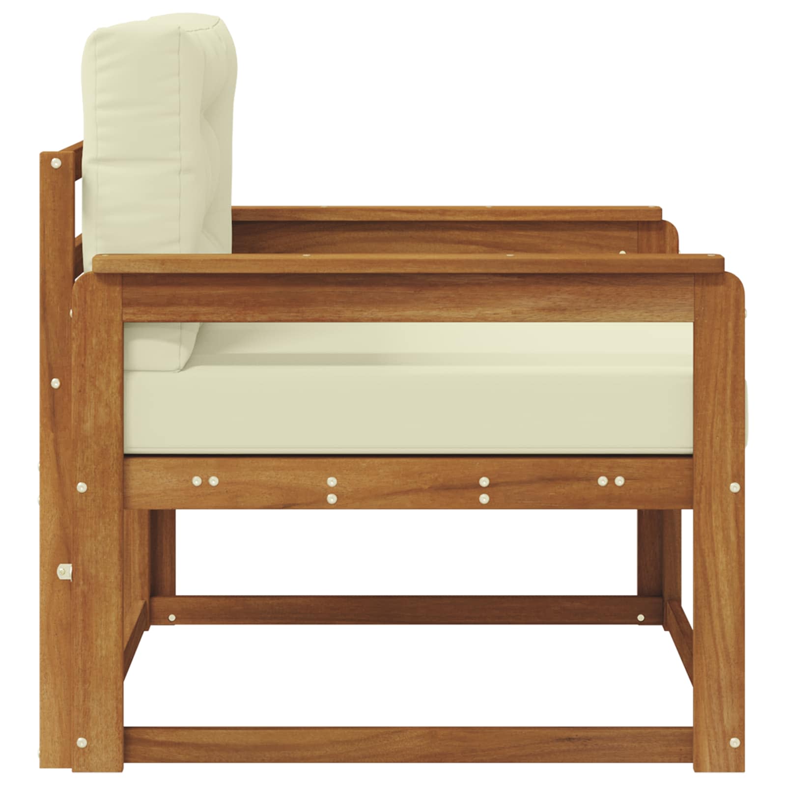 Sofa de milieu extérieur Bois d'Acacia Massif Naturel - XIOS