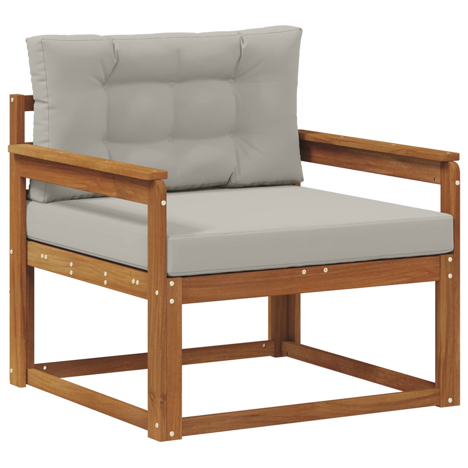 Sofa de milieu extérieur Bois d'Acacia Massif Naturel - XIOS