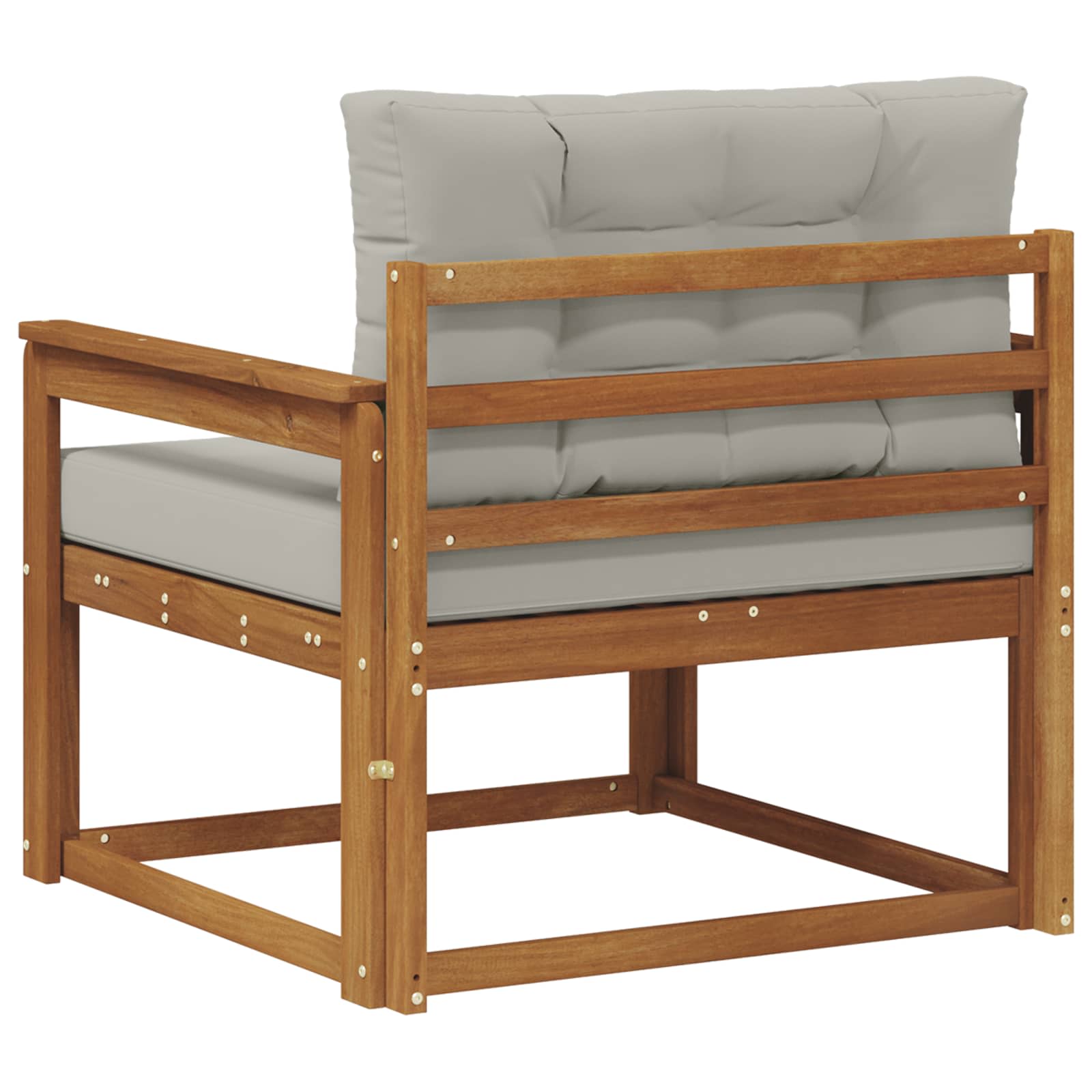 Sofa de milieu extérieur Bois d'Acacia Massif Naturel - XIOS