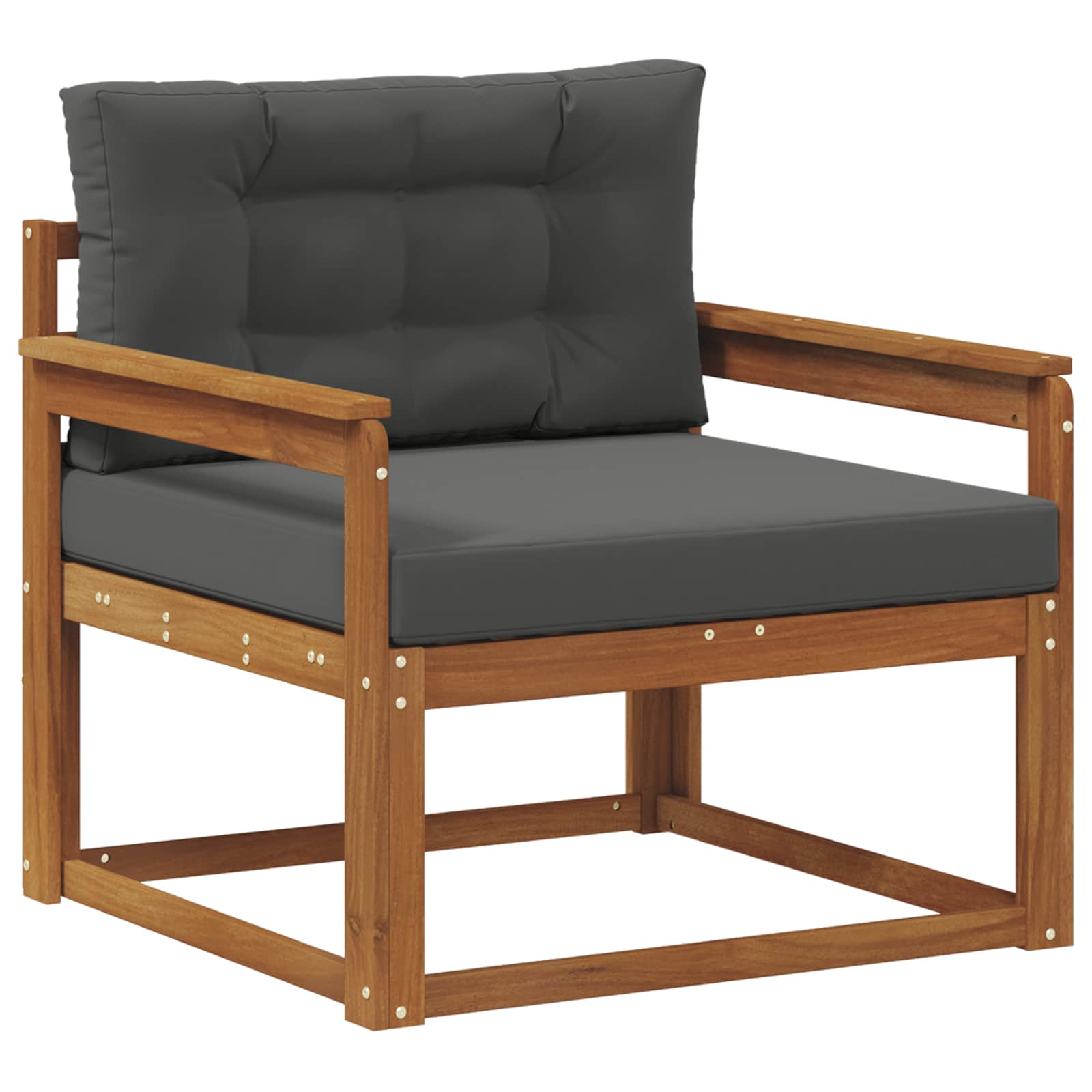 Sofa de milieu extérieur Bois d'Acacia Massif Naturel - XIOS