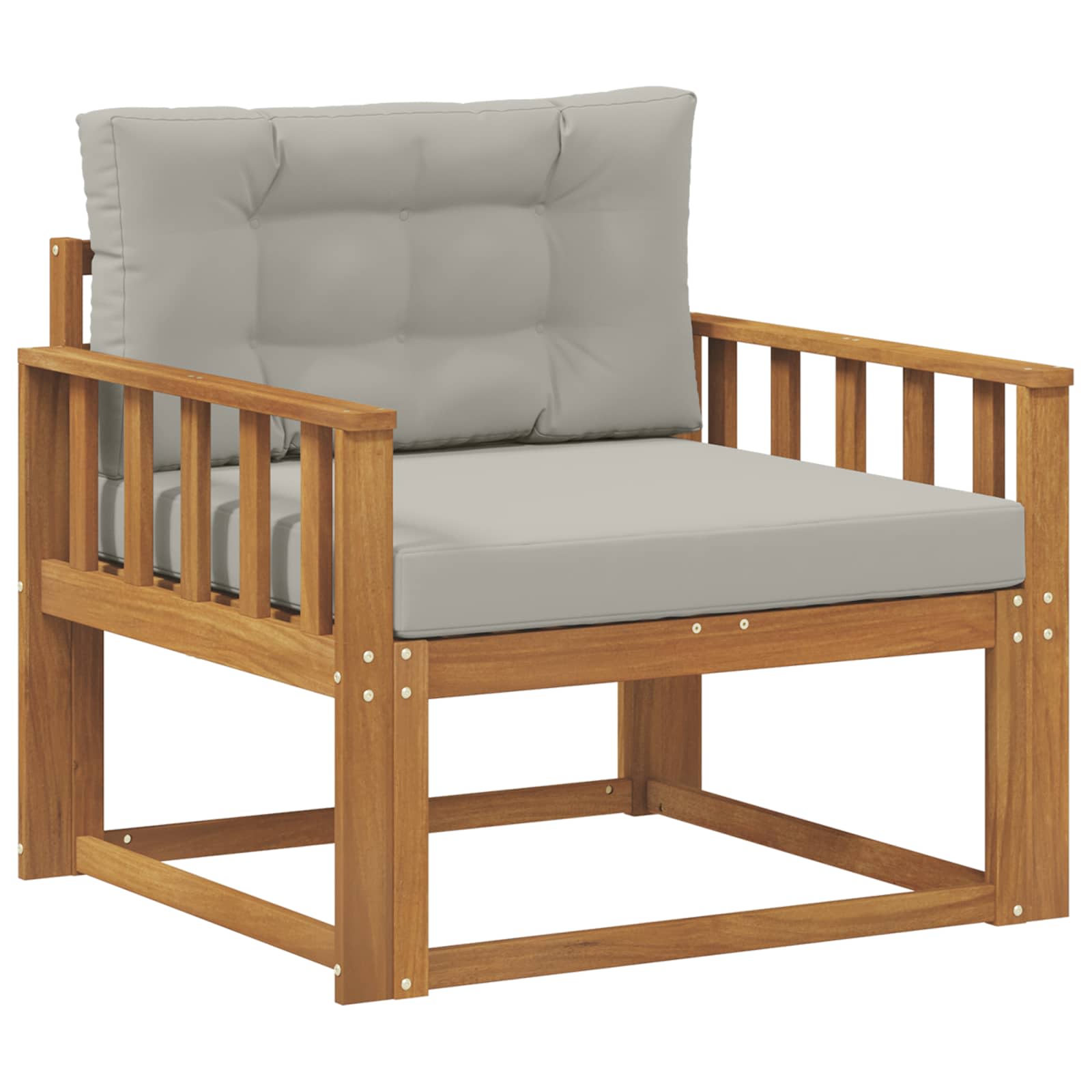 Sofa de milieu extérieur Bois d'Acacia Massif Naturel - XIOS
