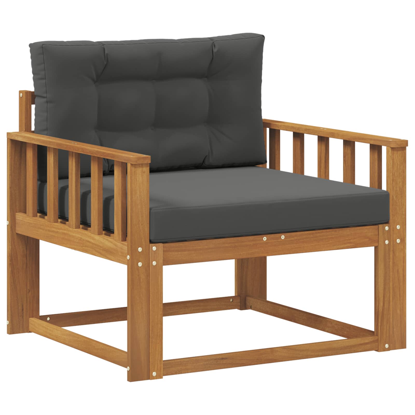 Sofa de milieu extérieur Bois d'Acacia Massif Naturel - XIOS