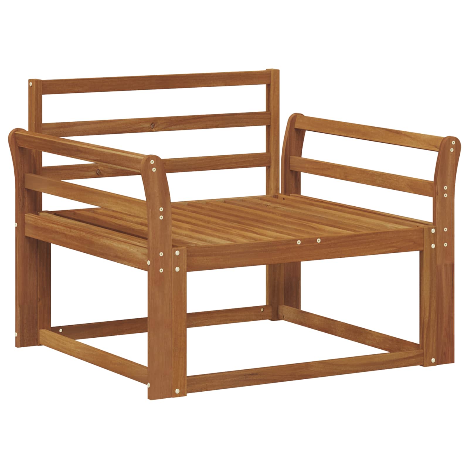 Sofa de milieu extérieur Bois d'Acacia Massif Naturel - XIOS