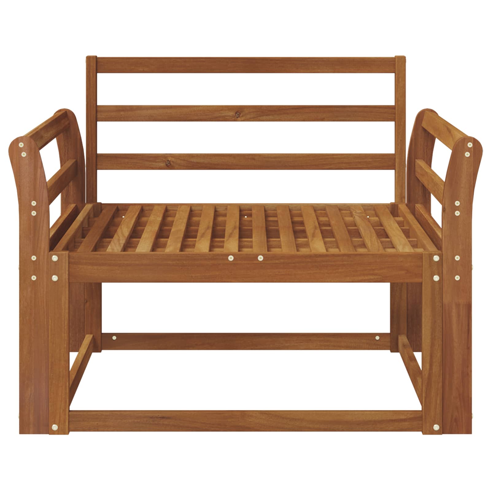 Sofa de milieu extérieur Bois d'Acacia Massif Naturel - XIOS