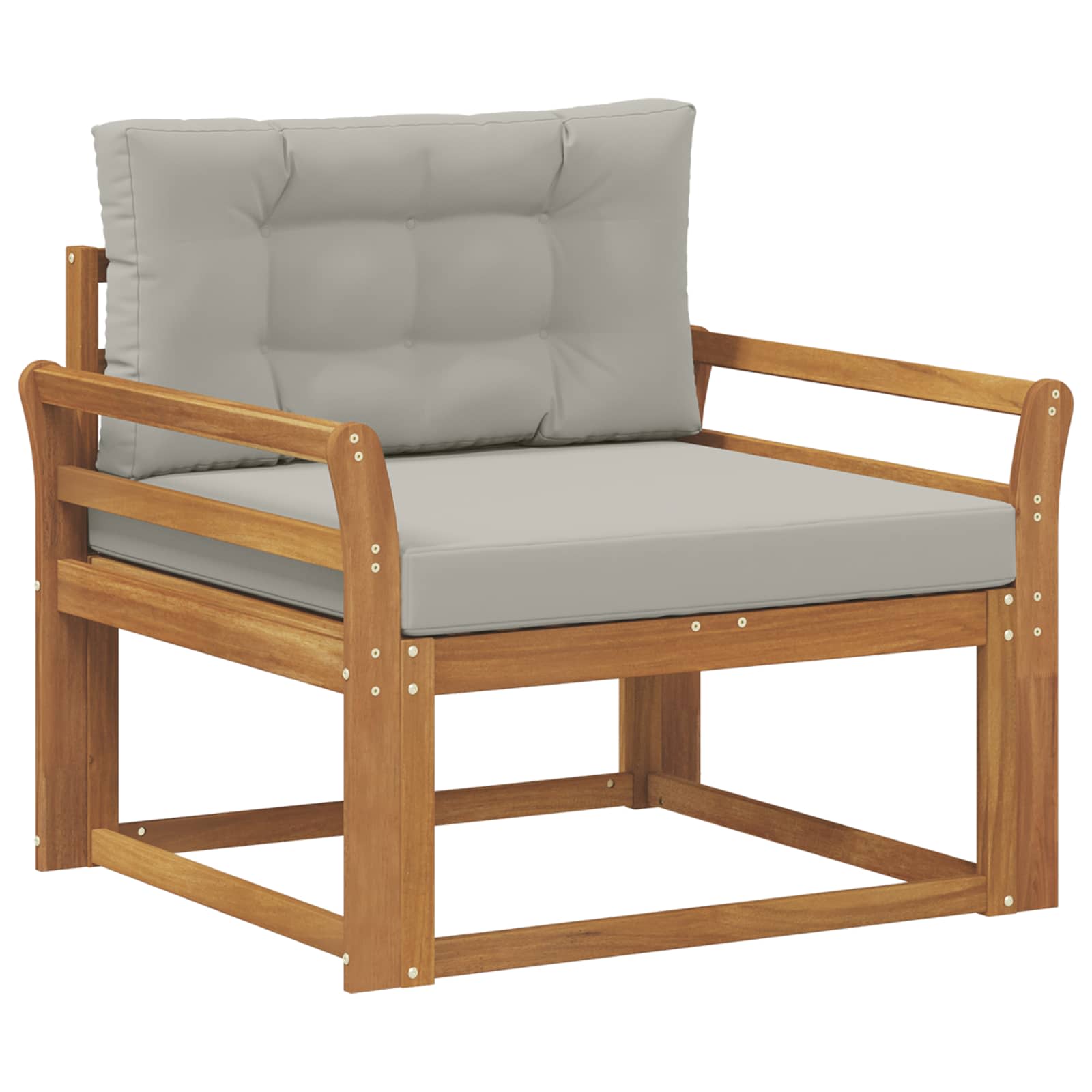 Sofa de milieu extérieur Bois d'Acacia Massif Naturel - XIOS