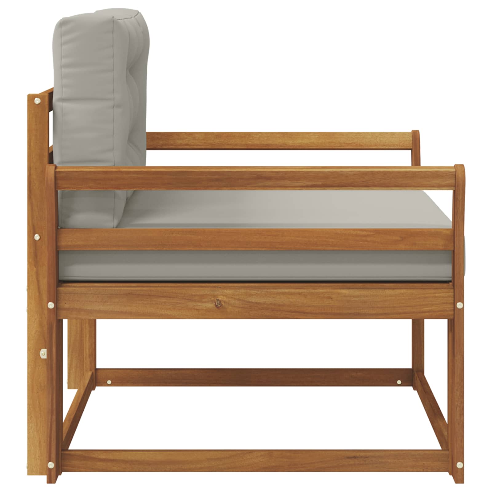 Sofa de milieu extérieur Bois d'Acacia Massif Naturel - XIOS