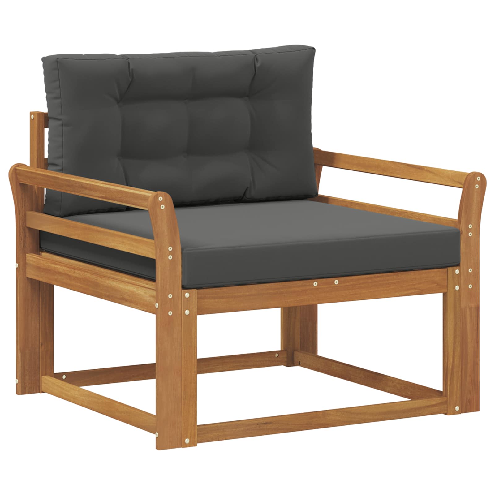 Sofa de milieu extérieur Bois d'Acacia Massif Naturel - XIOS