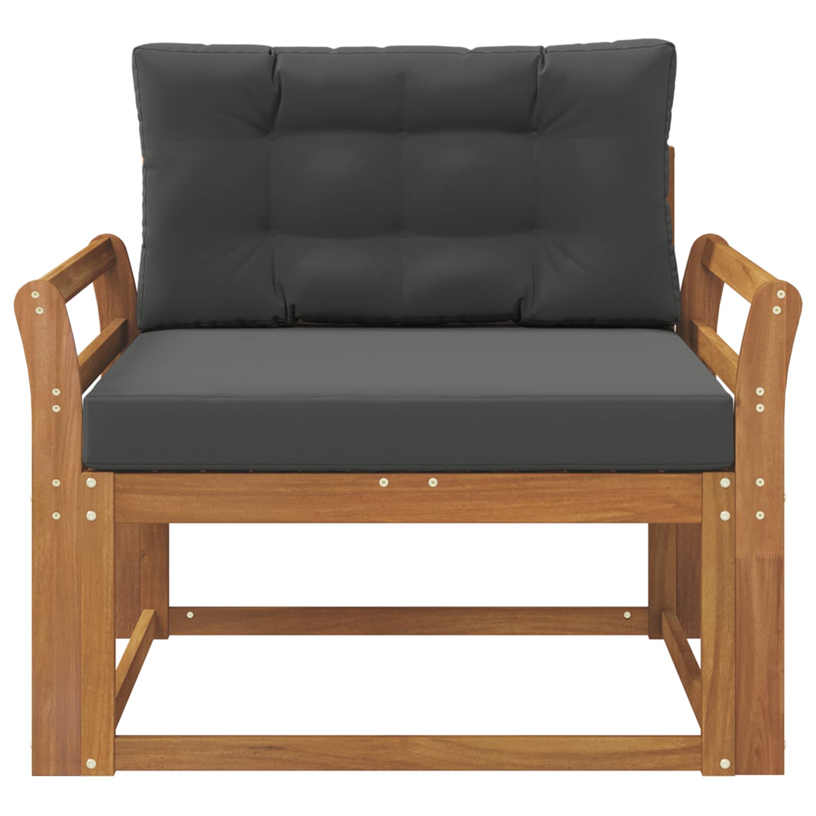 Sofa de milieu extérieur Bois d'Acacia Massif Naturel - XIOS
