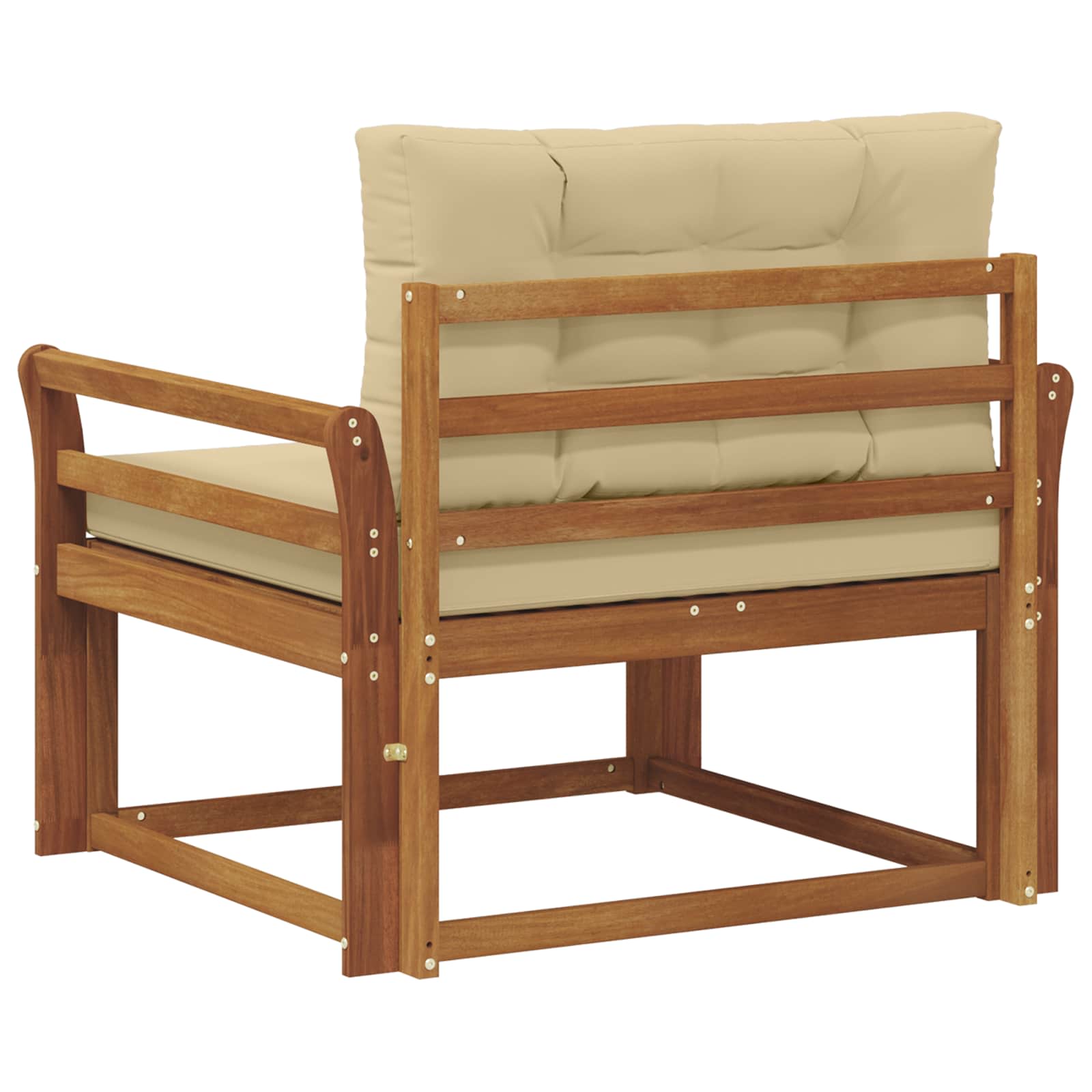 Sofa de milieu extérieur Bois d'Acacia Massif Naturel - XIOS