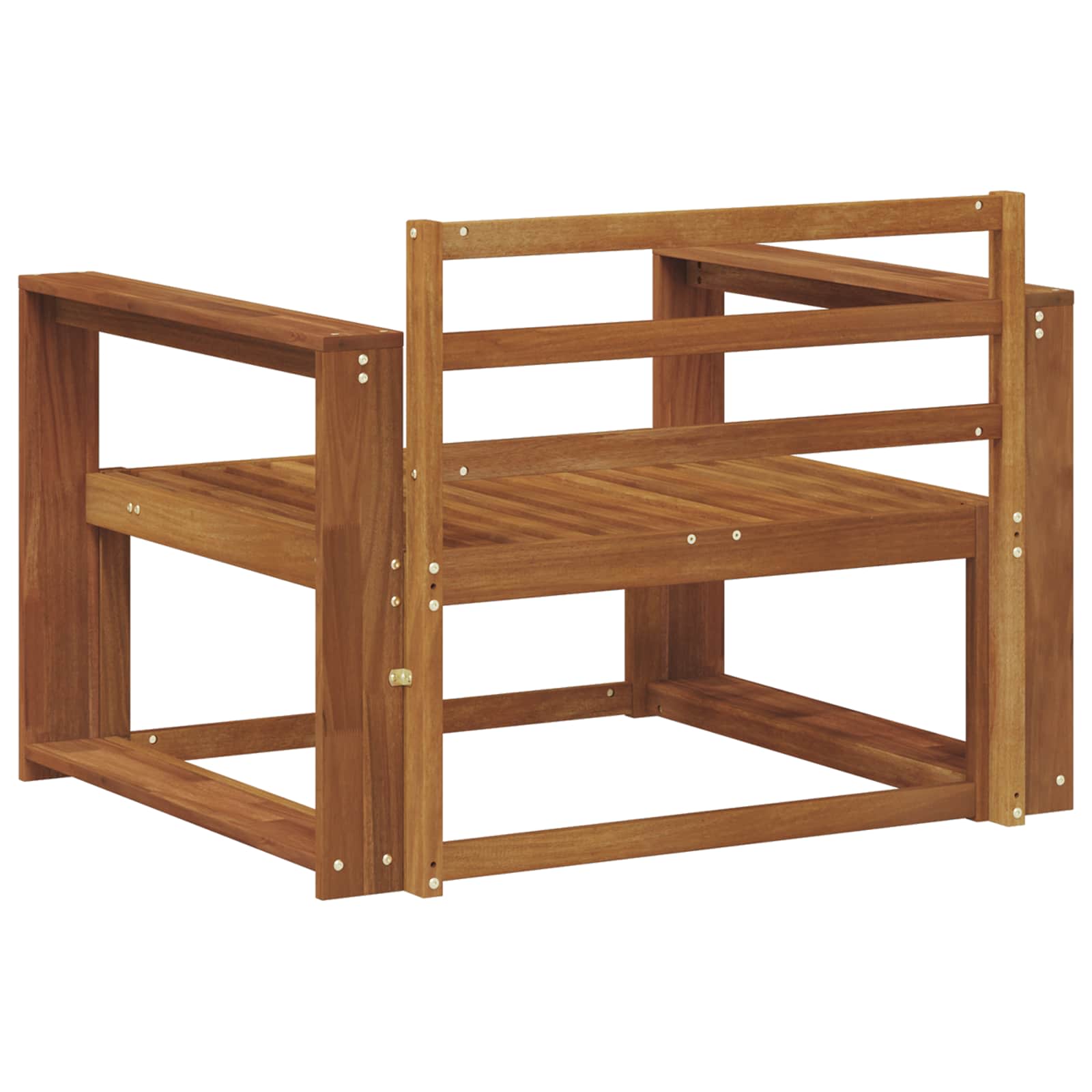 Sofa de milieu extérieur Bois d'Acacia Massif Naturel - XIOS