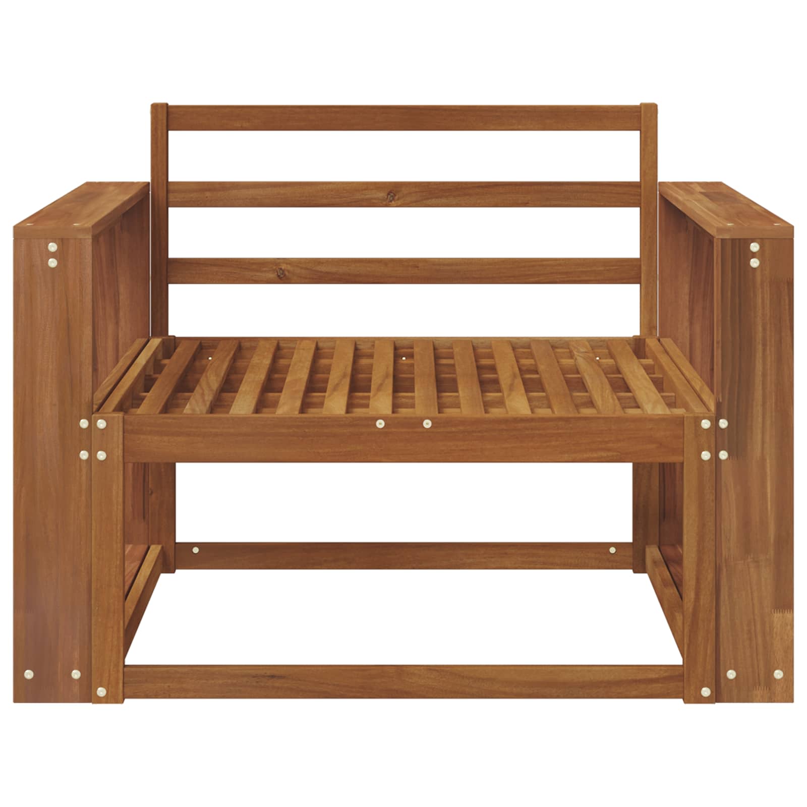 Sofa de milieu extérieur Bois d'Acacia Massif Naturel - XIOS
