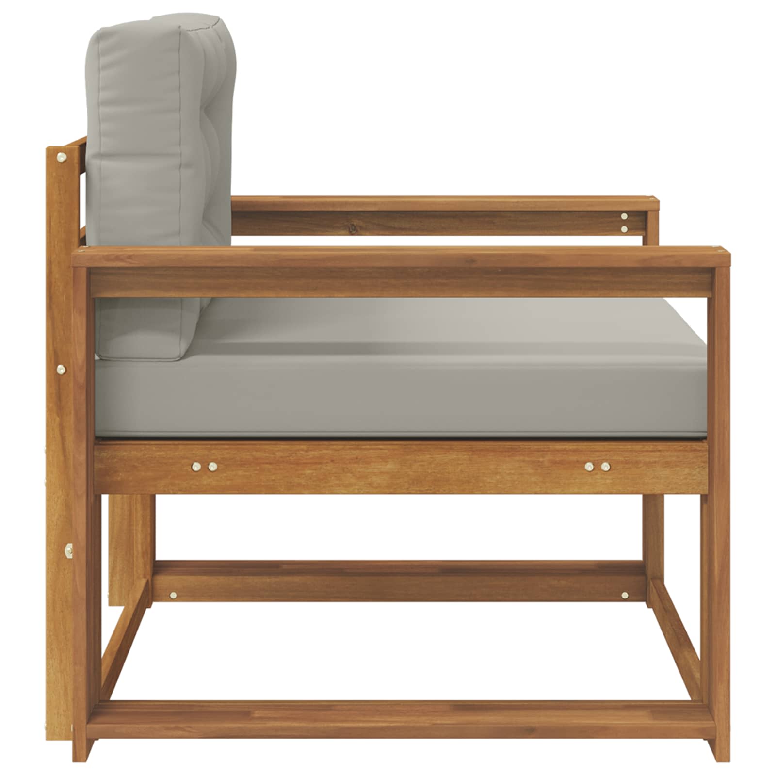 Sofa de milieu extérieur Bois d'Acacia Massif Naturel - XIOS