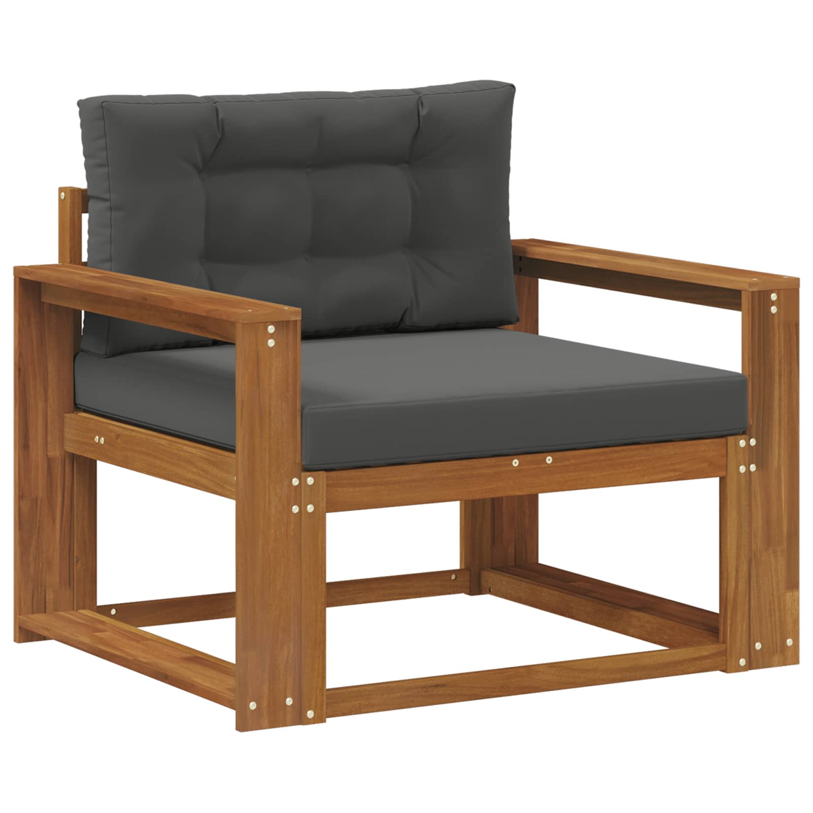 Sofa de milieu extérieur Bois d'Acacia Massif Naturel - XIOS