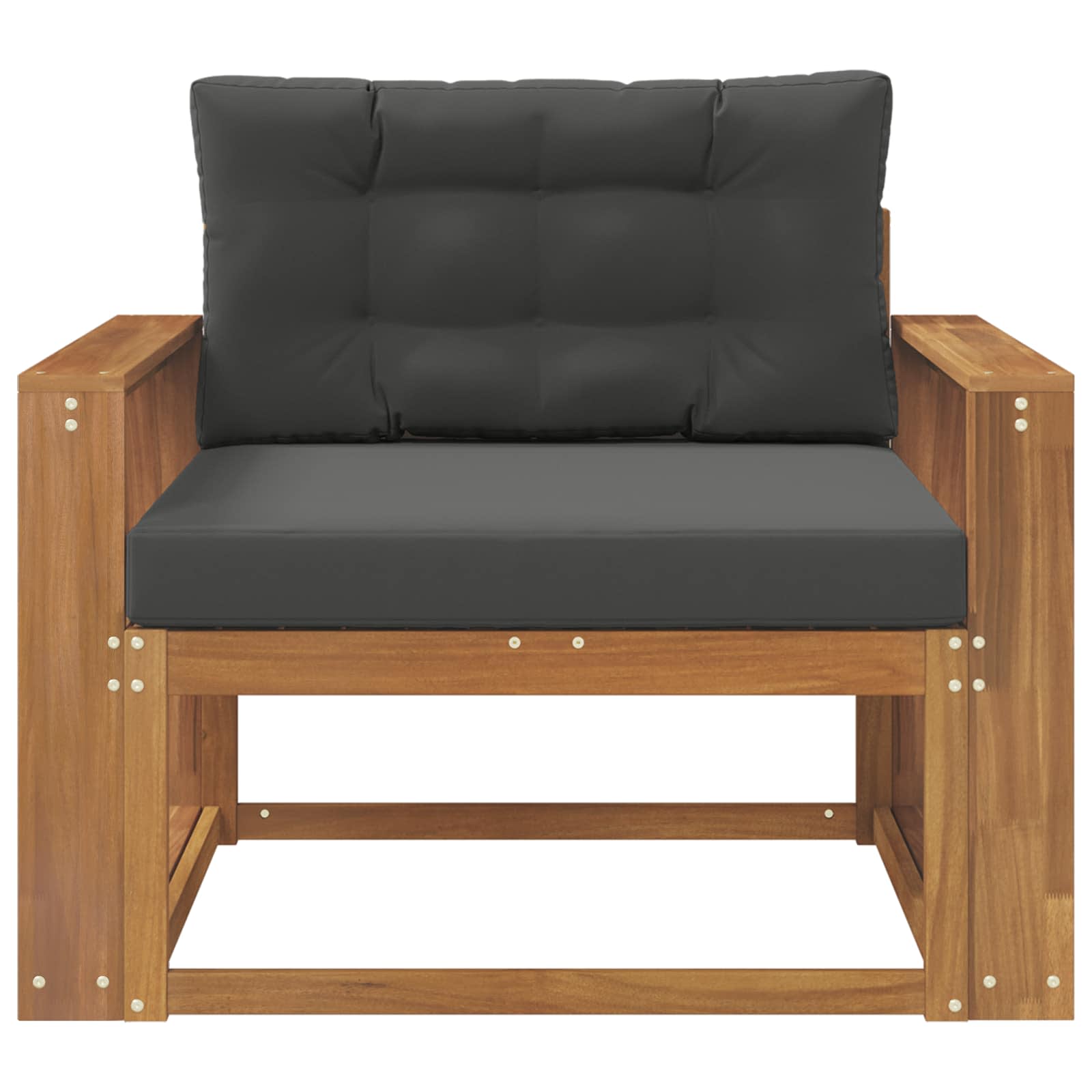 Sofa de milieu extérieur Bois d'Acacia Massif Naturel - XIOS