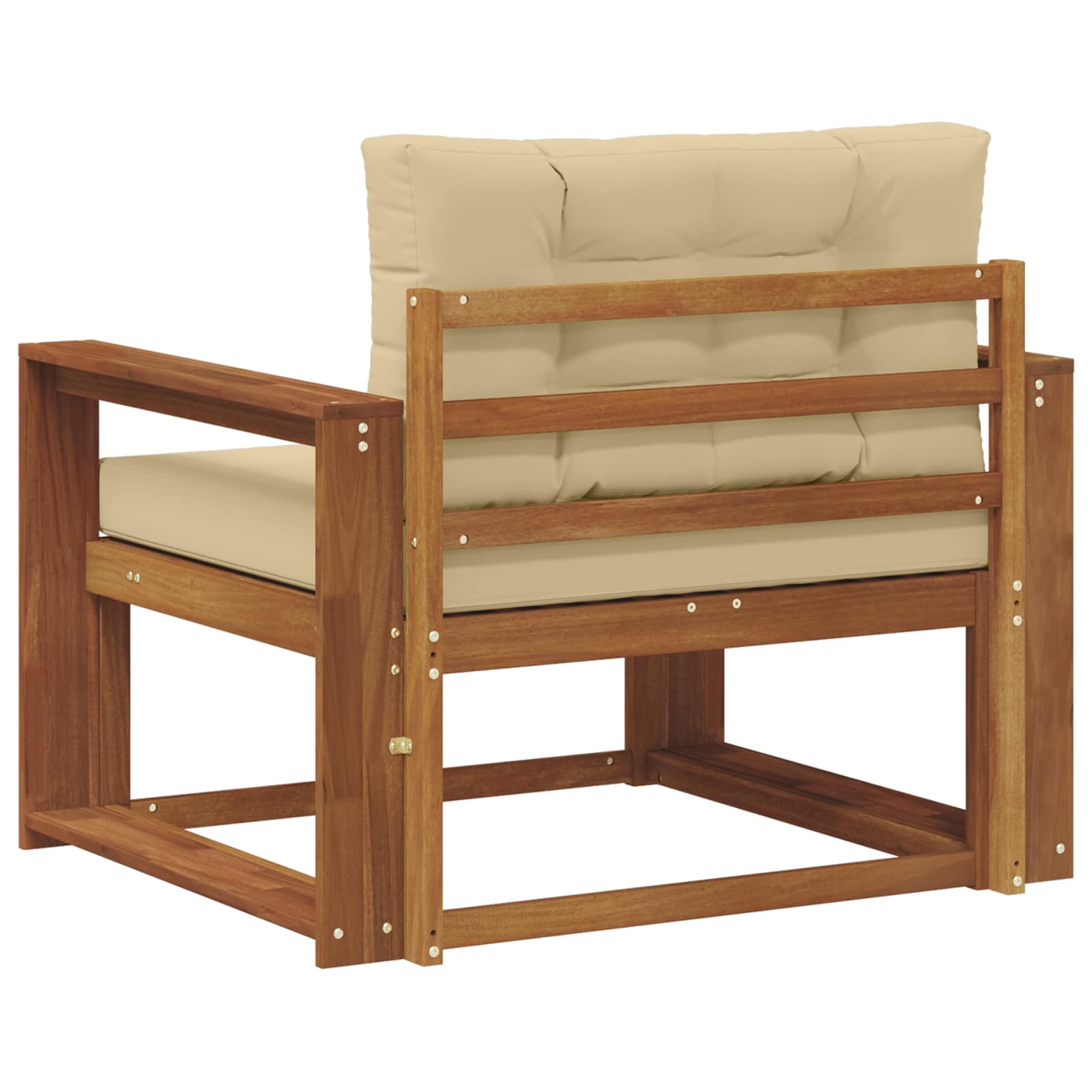 Sofa de milieu extérieur Bois d'Acacia Massif Naturel - XIOS