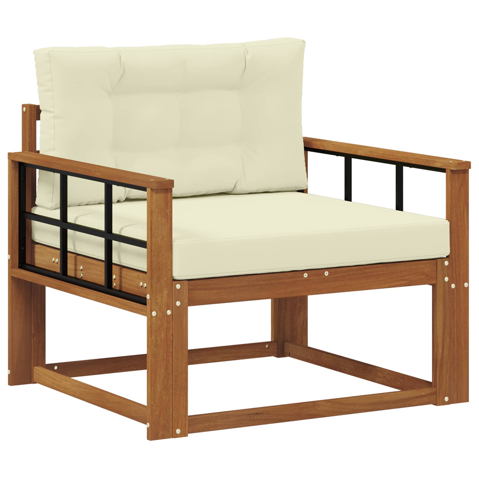 Sofa de milieu extérieur Bois d'Acacia Massif Naturel - XIOS
