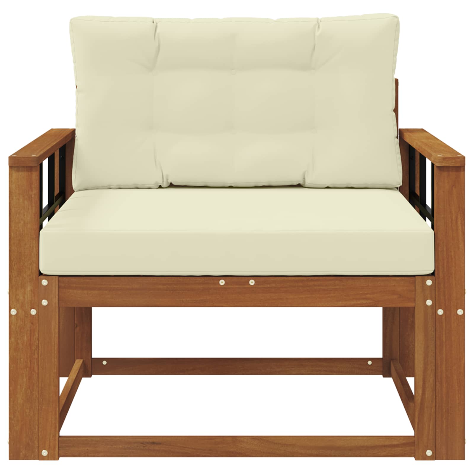 Sofa de milieu extérieur Bois d'Acacia Massif Naturel - XIOS