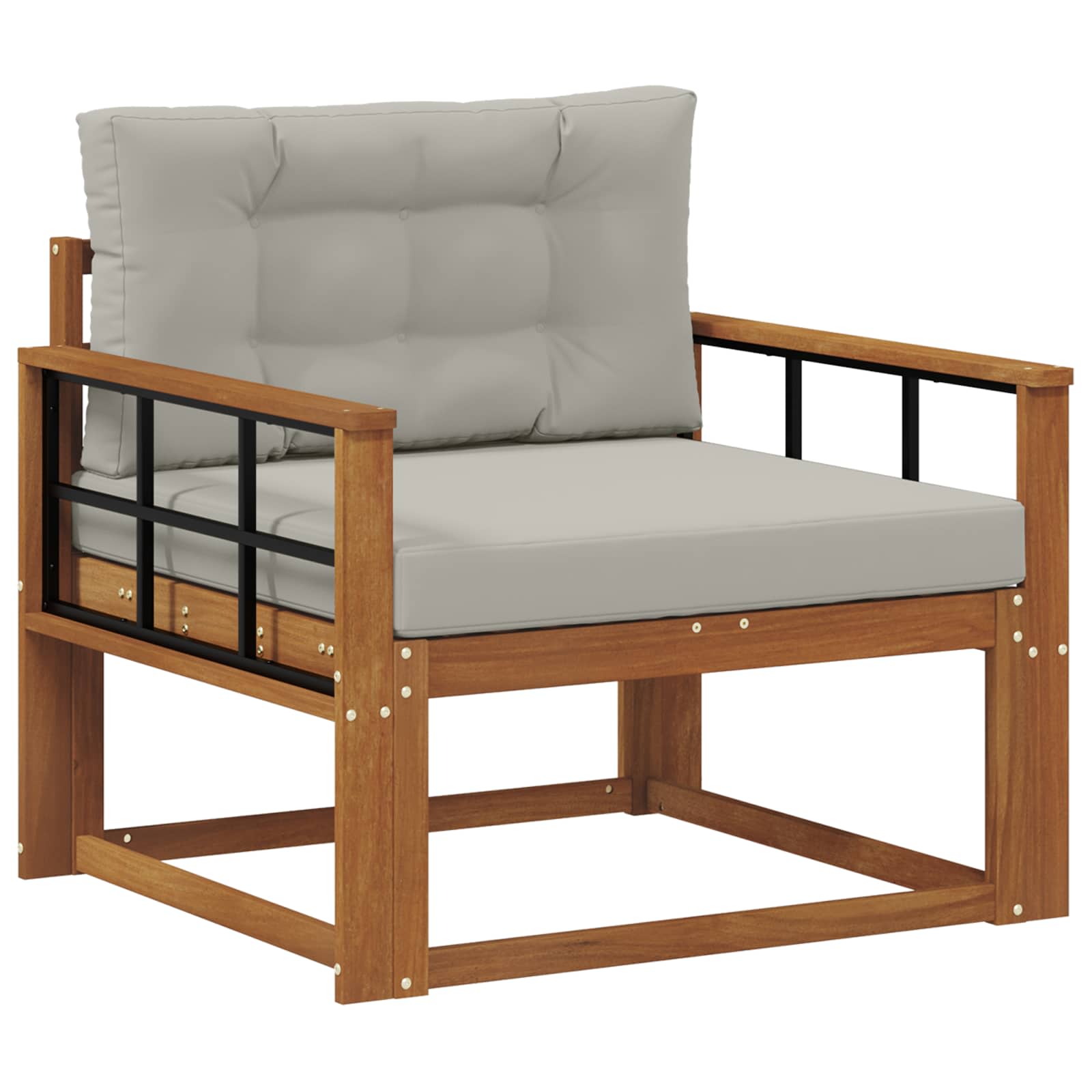 Sofa de milieu extérieur Bois d'Acacia Massif Naturel - XIOS