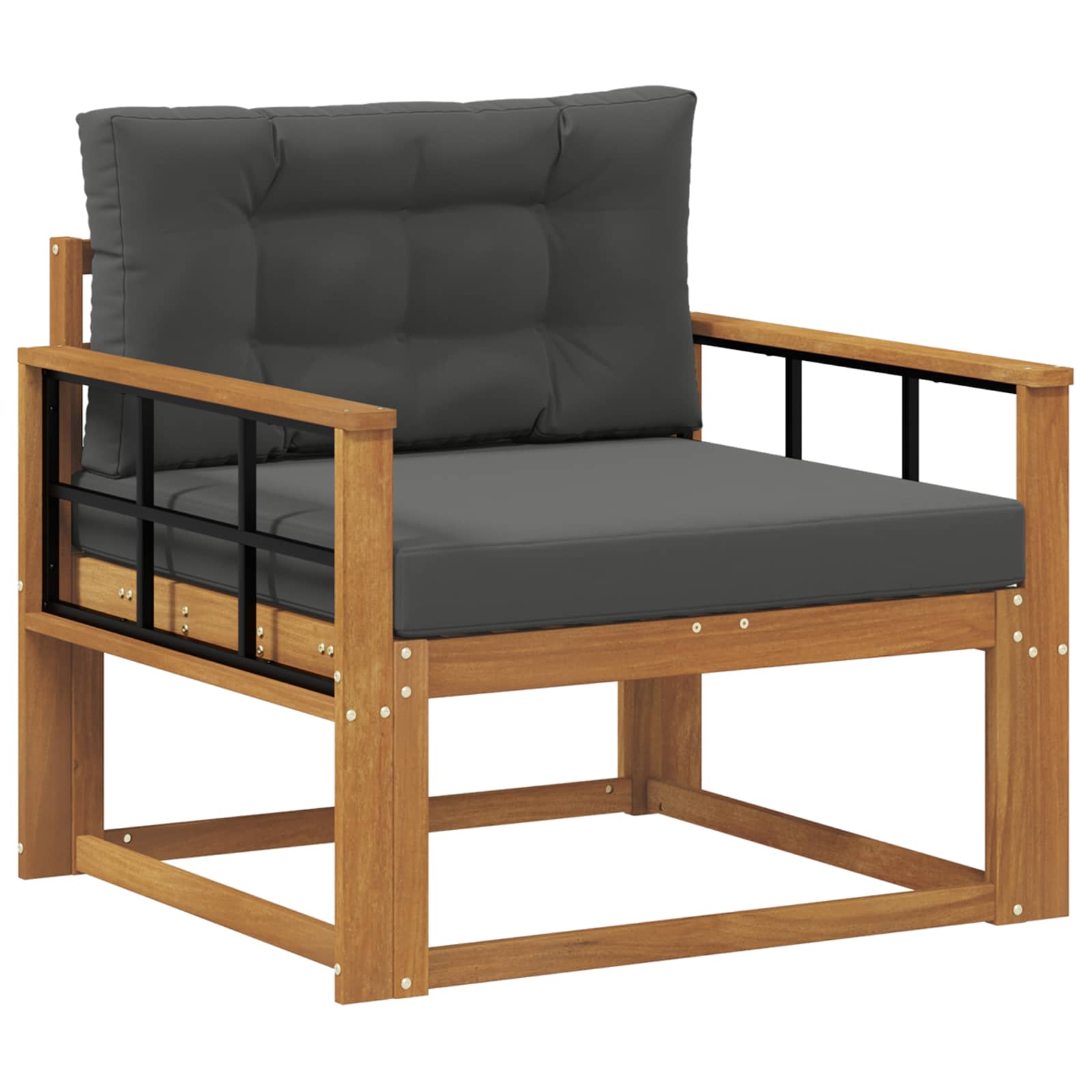 Sofa de milieu extérieur Bois d'Acacia Massif Naturel - XIOS