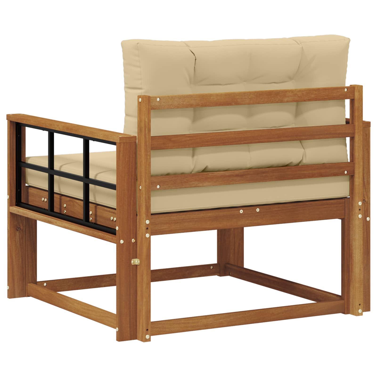 Sofa de milieu extérieur Bois d'Acacia Massif Naturel - XIOS