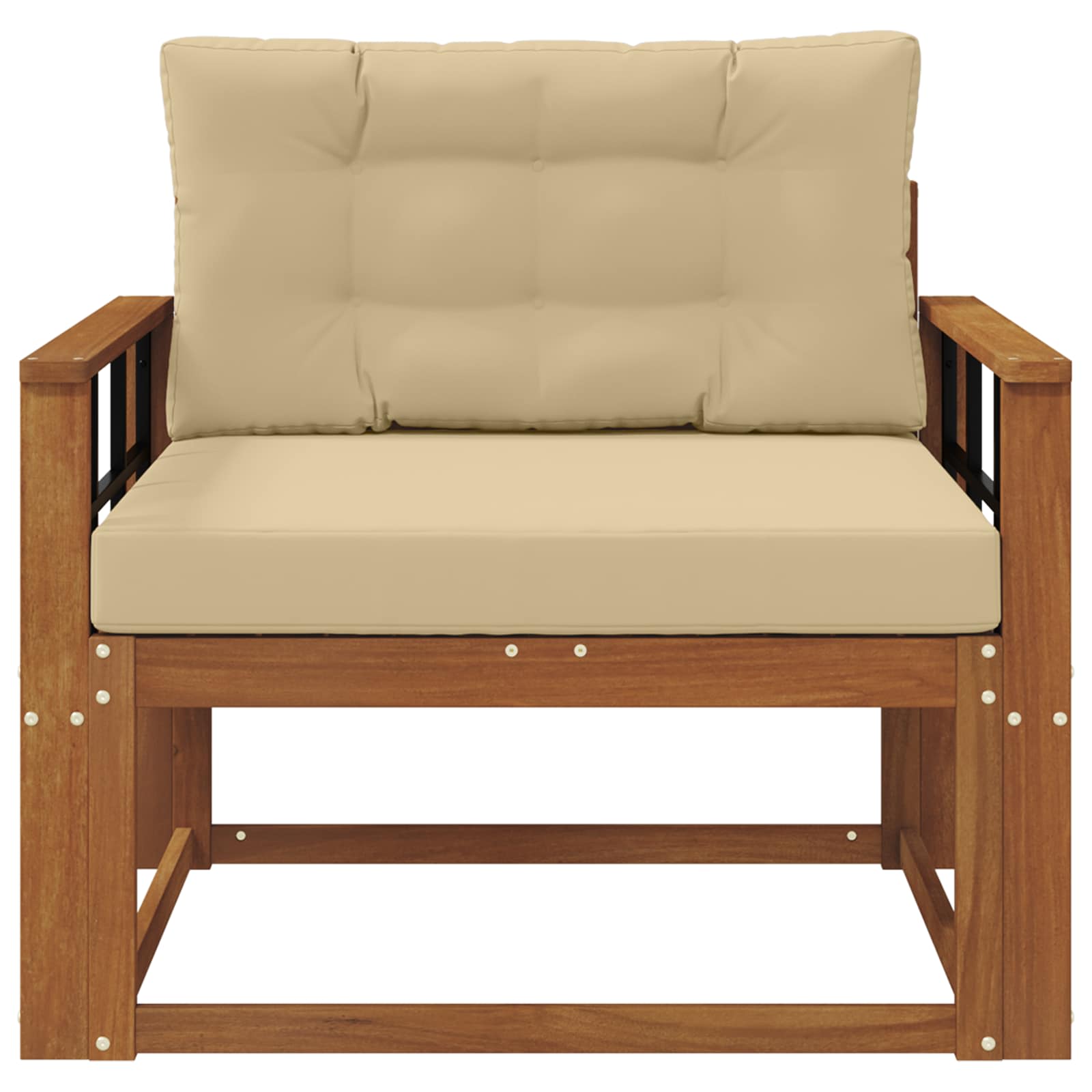 Sofa de milieu extérieur Bois d'Acacia Massif Naturel - XIOS
