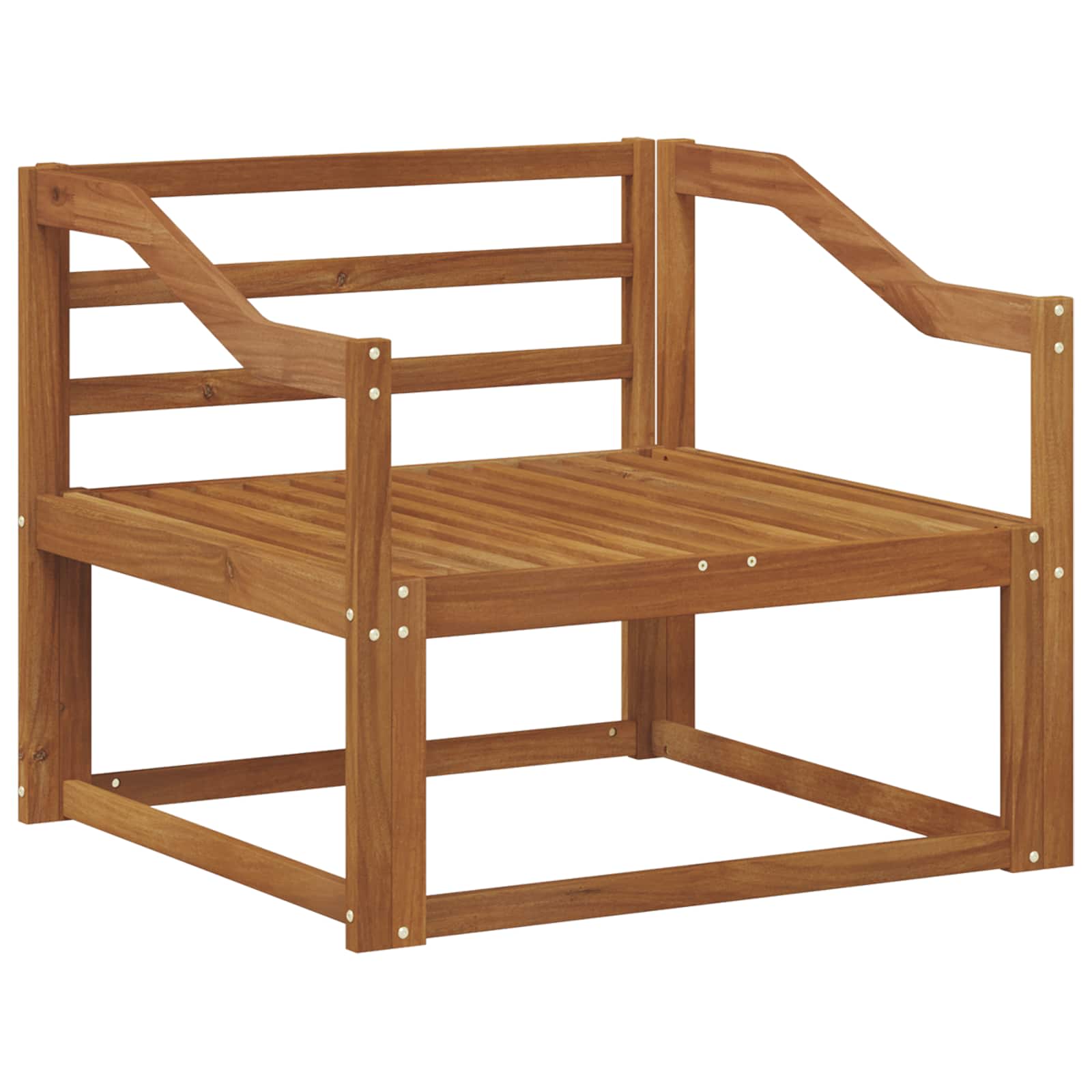 Sofa de milieu extérieur Bois d'Acacia Massif Naturel - XIOS