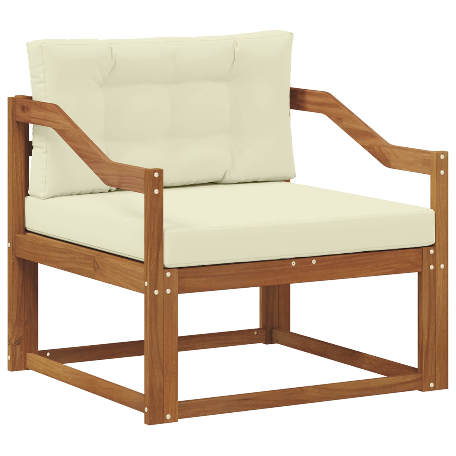 Sofa de milieu extérieur Bois d'Acacia Massif Naturel - XIOS