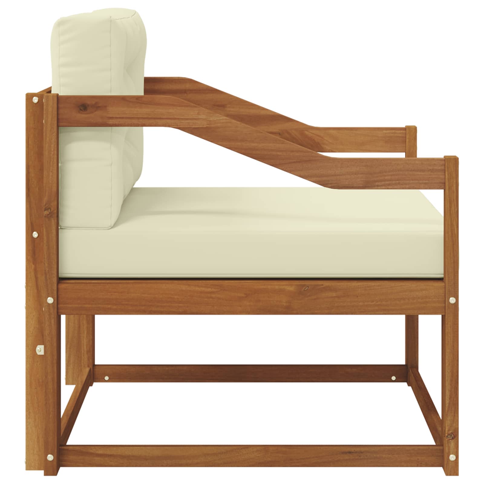 Sofa de milieu extérieur Bois d'Acacia Massif Naturel - XIOS