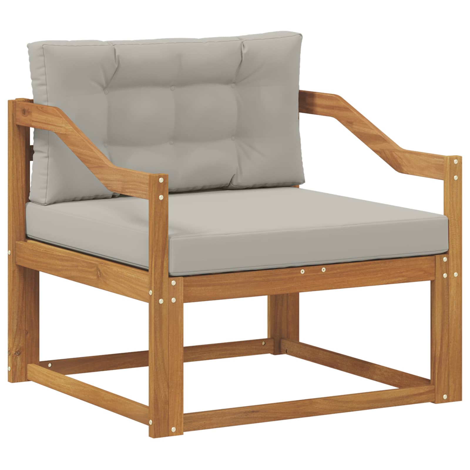 Sofa de milieu extérieur Bois d'Acacia Massif Naturel - XIOS