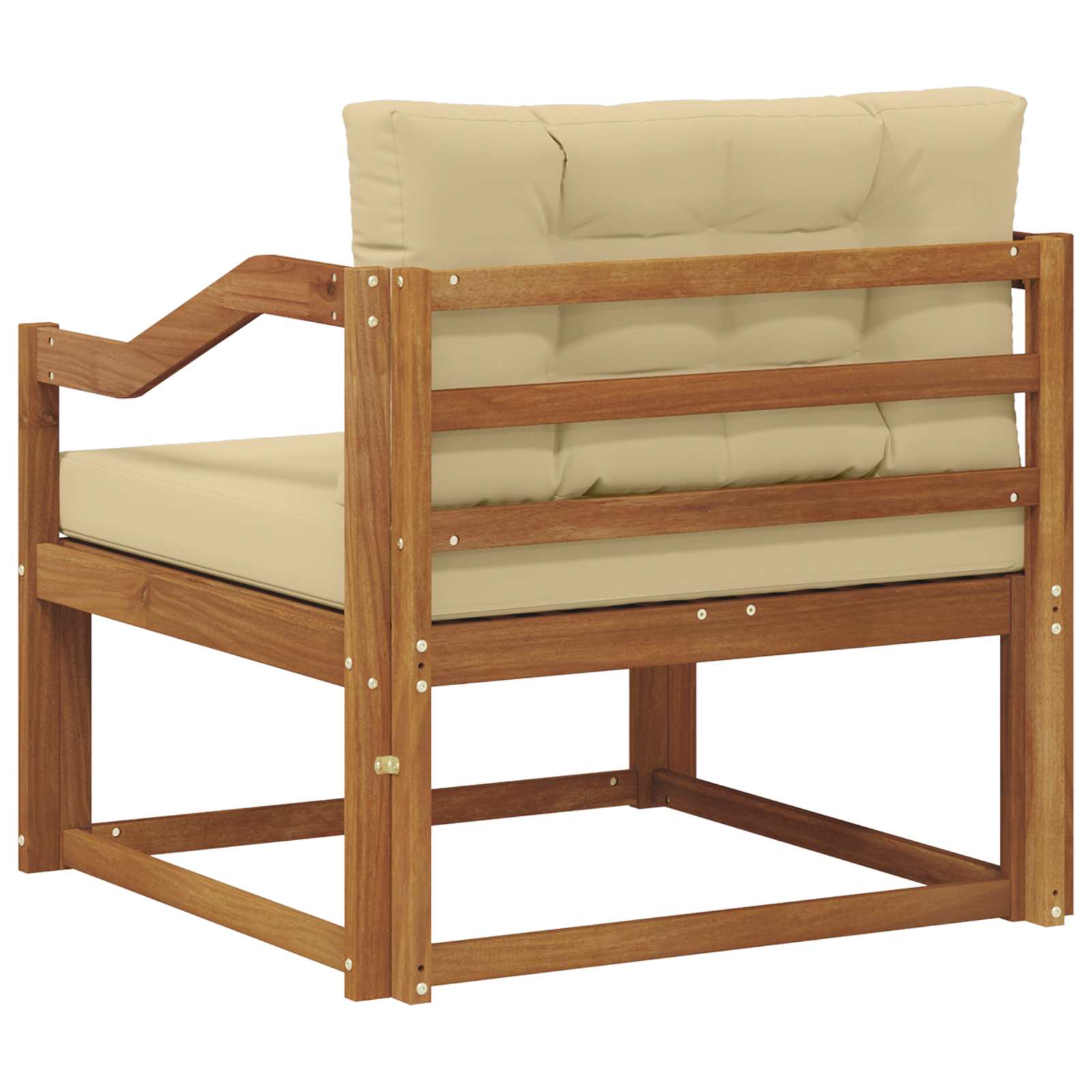 Sofa de milieu extérieur Bois d'Acacia Massif Naturel - XIOS