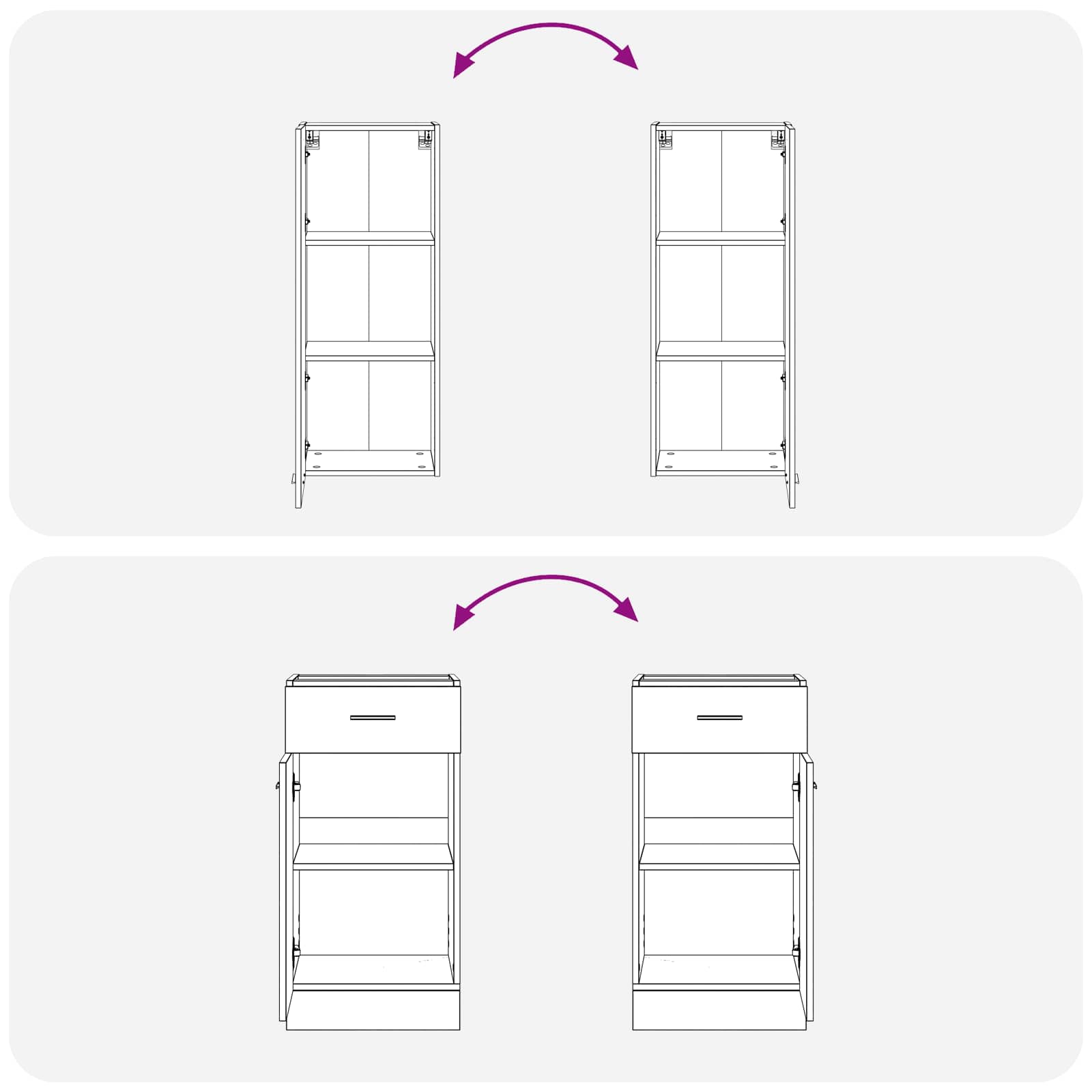 Unité de cuisine LYON 5 pc Chêne Sonoma Bois d'ingénierie - XIOS
