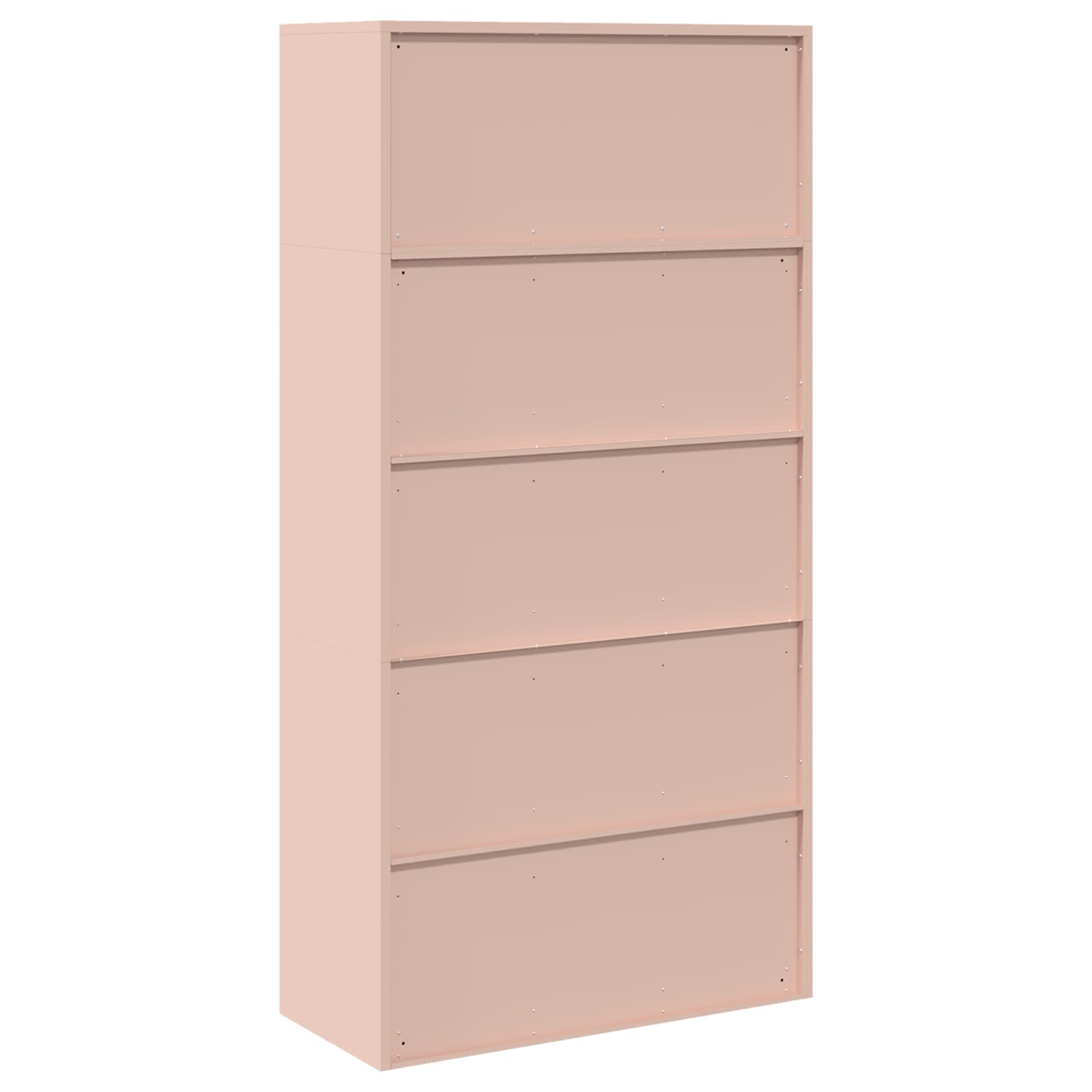 Armoire de rangement 2 pc Rose 90 x 40 x 180 cm Acier