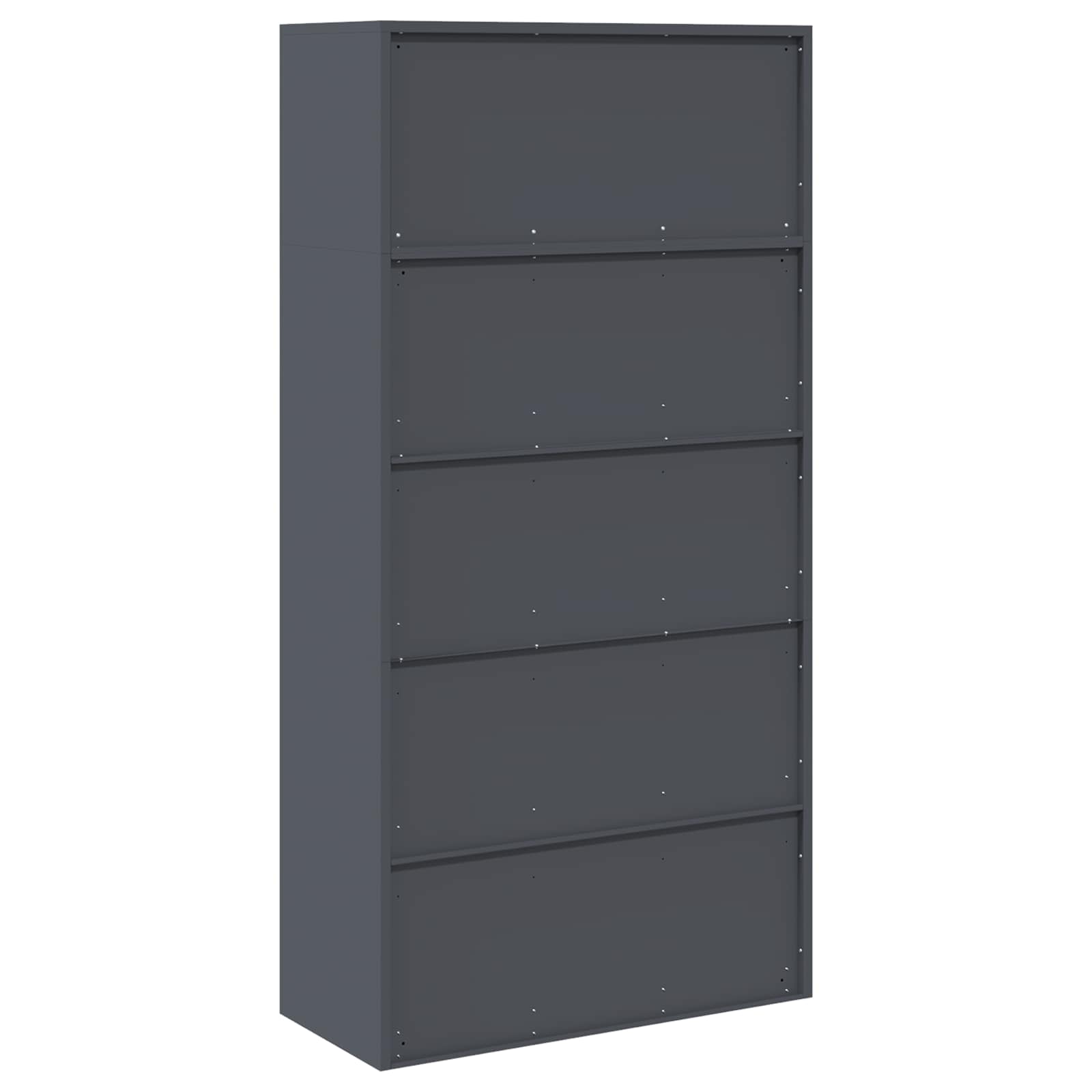 Armoire de rangement 2 pc Anthracite 90 x 40 x 180 cm Acier