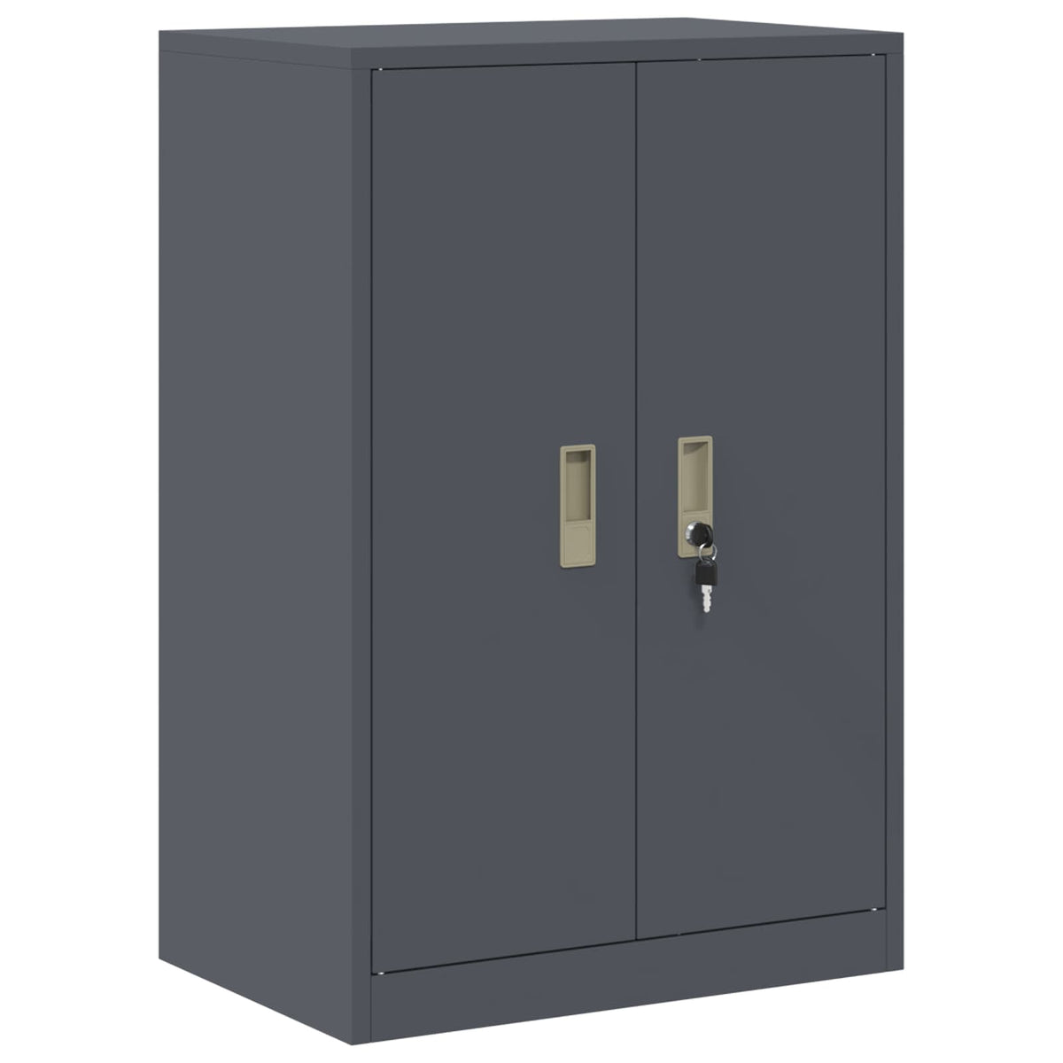 Armoire de rangement 2 pc Anthracite 60 x 40 x 130 cm Acier