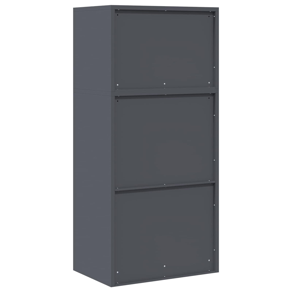 Armoire de rangement 2 pc Anthracite 60 x 40 x 130 cm Acier