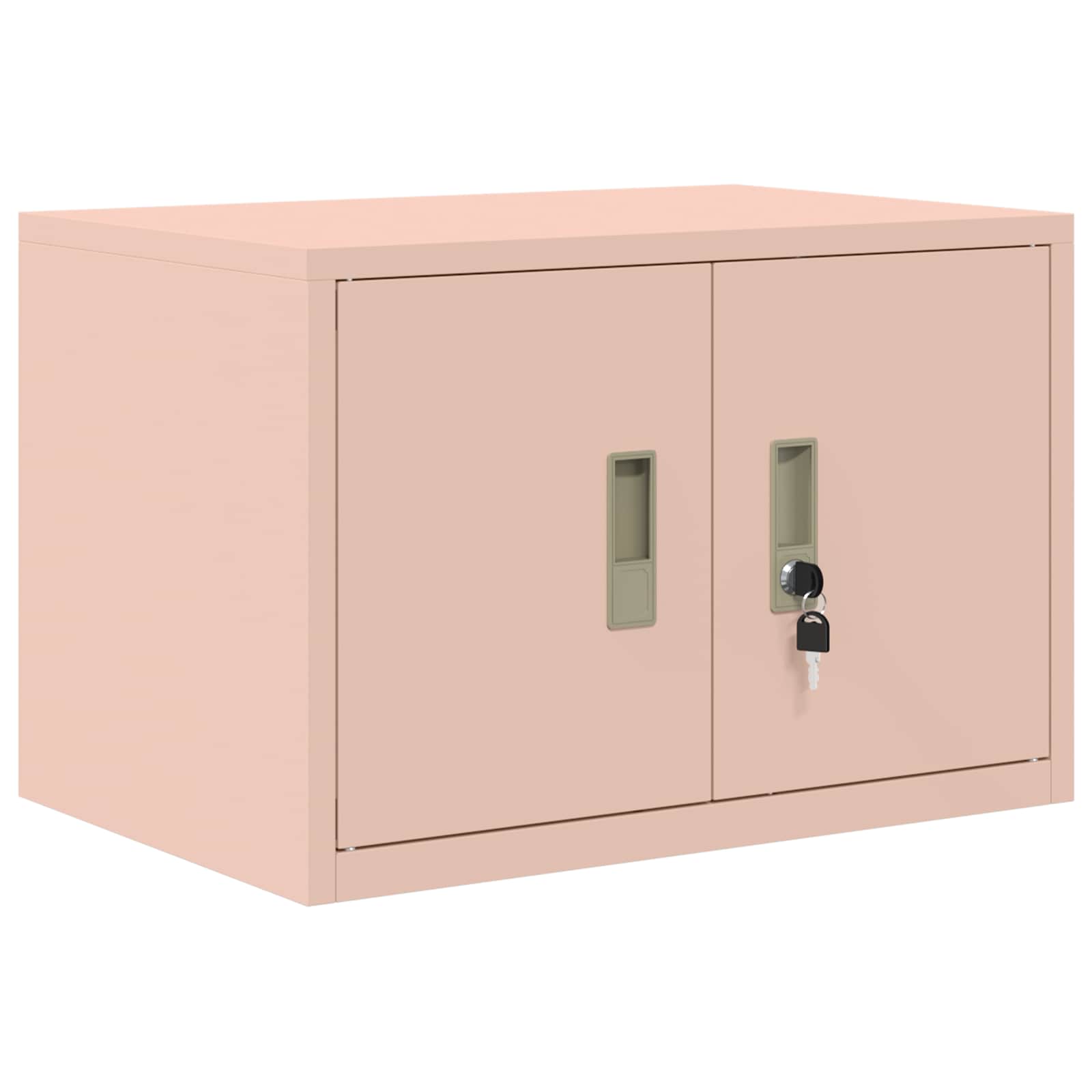 Armoire de rangement 2 pc Rose 60 x 40 x 220 cm Acier