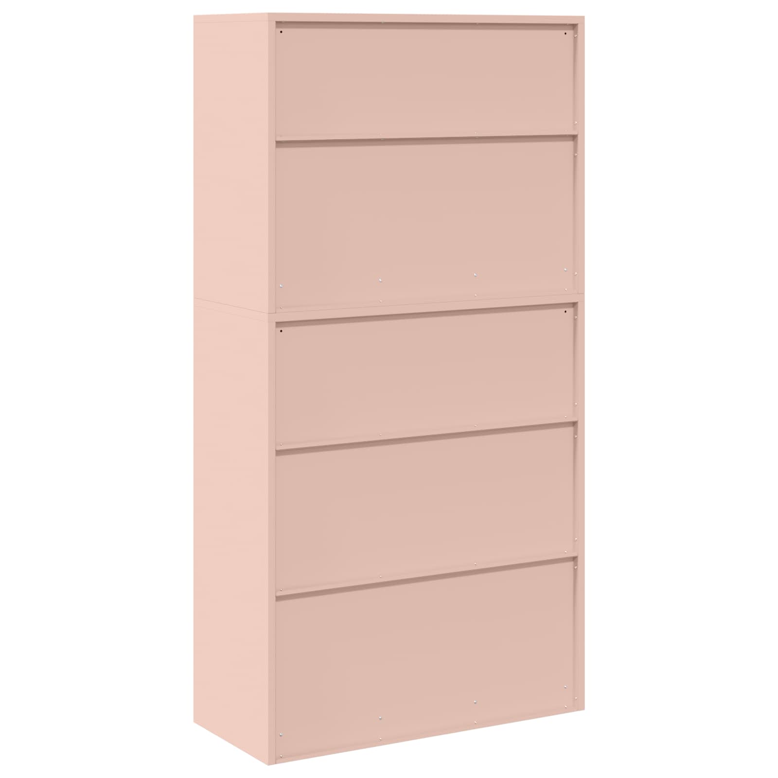 Armoire de rangement 2 pc Rose 90 x 40 x 175 cm Acier