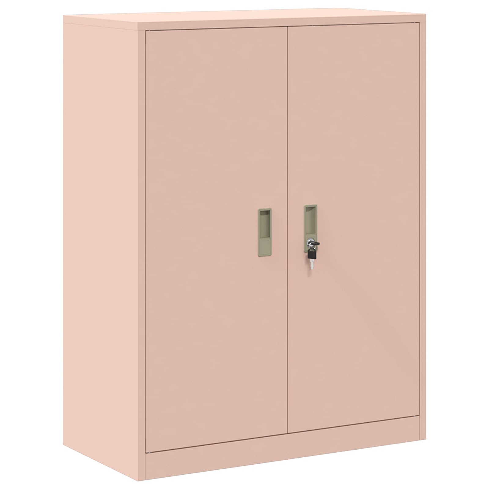 Armoire de rangement 2 pc Rose 80 x 40 x 175 cm Acier