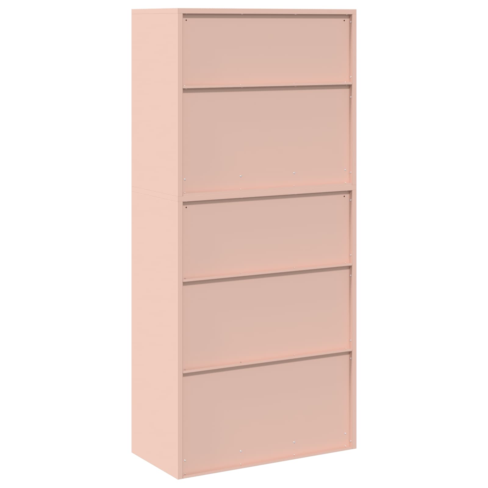Armoire de rangement 2 pc Rose 80 x 40 x 175 cm Acier