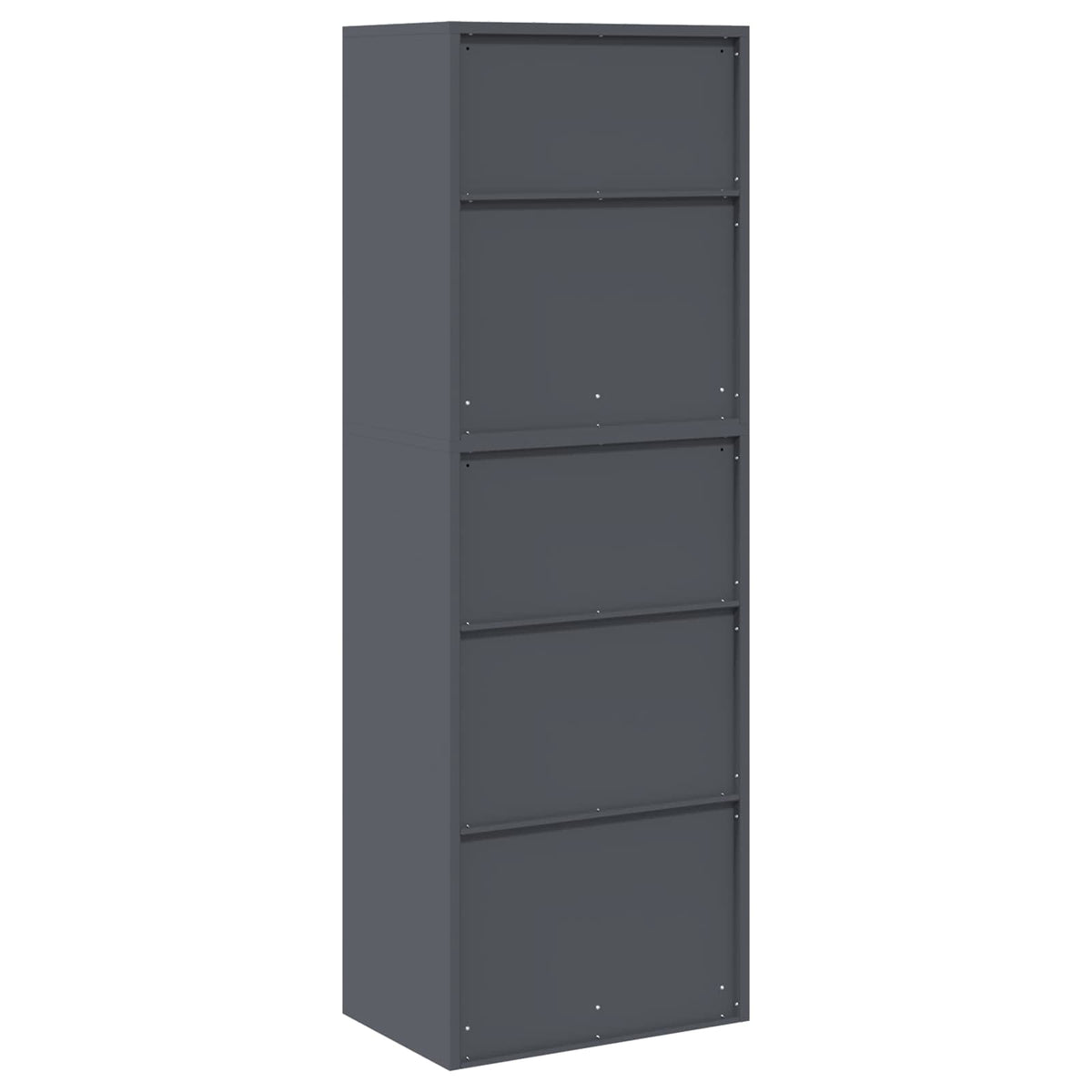 Armoire de rangement 2 pc Anthracite 60 x 40 x 175 cm Acier